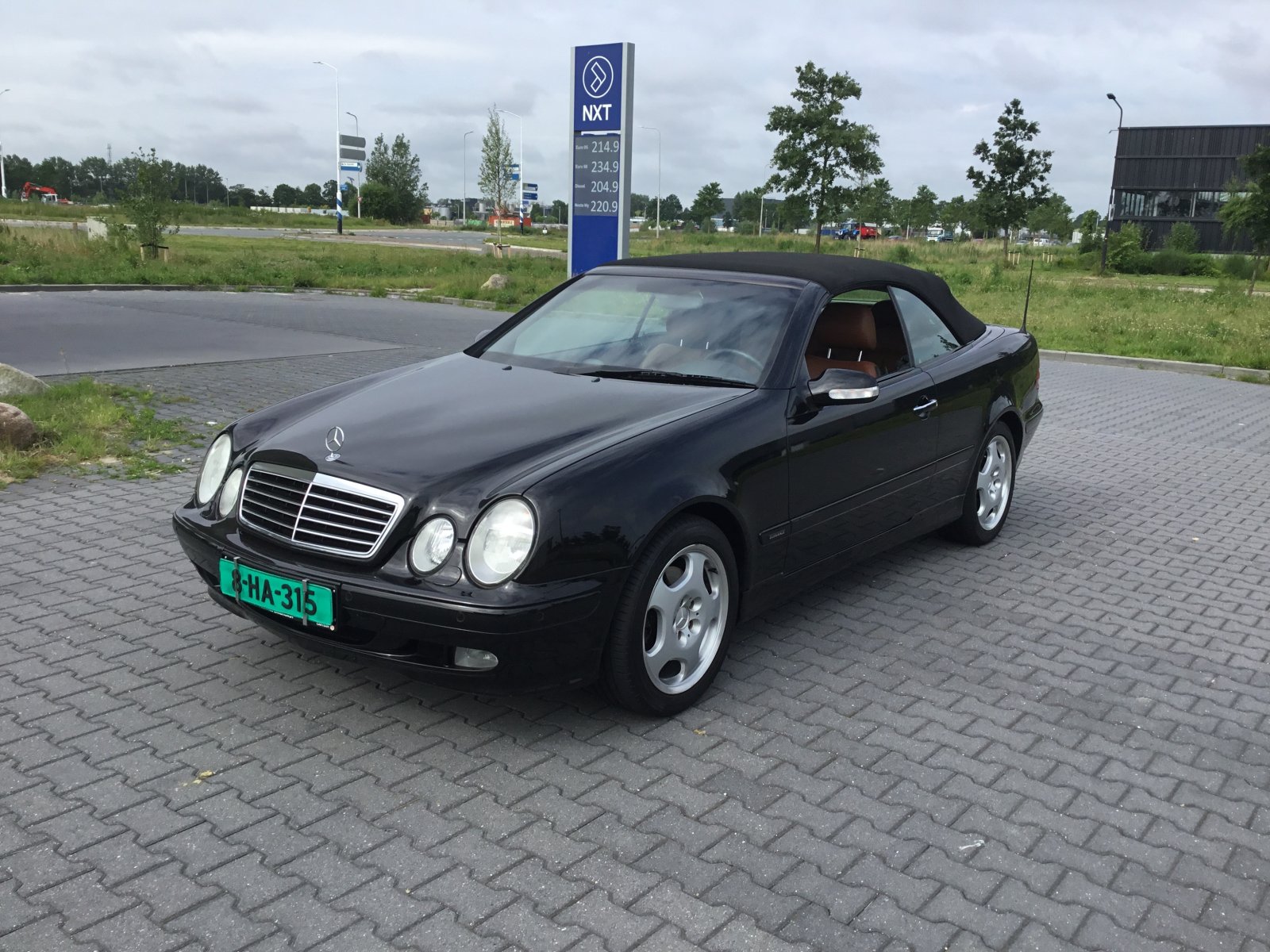 Mercedes-Benz Clk-klasse Cabrio 200 K. Elegance 2001 - voorkant