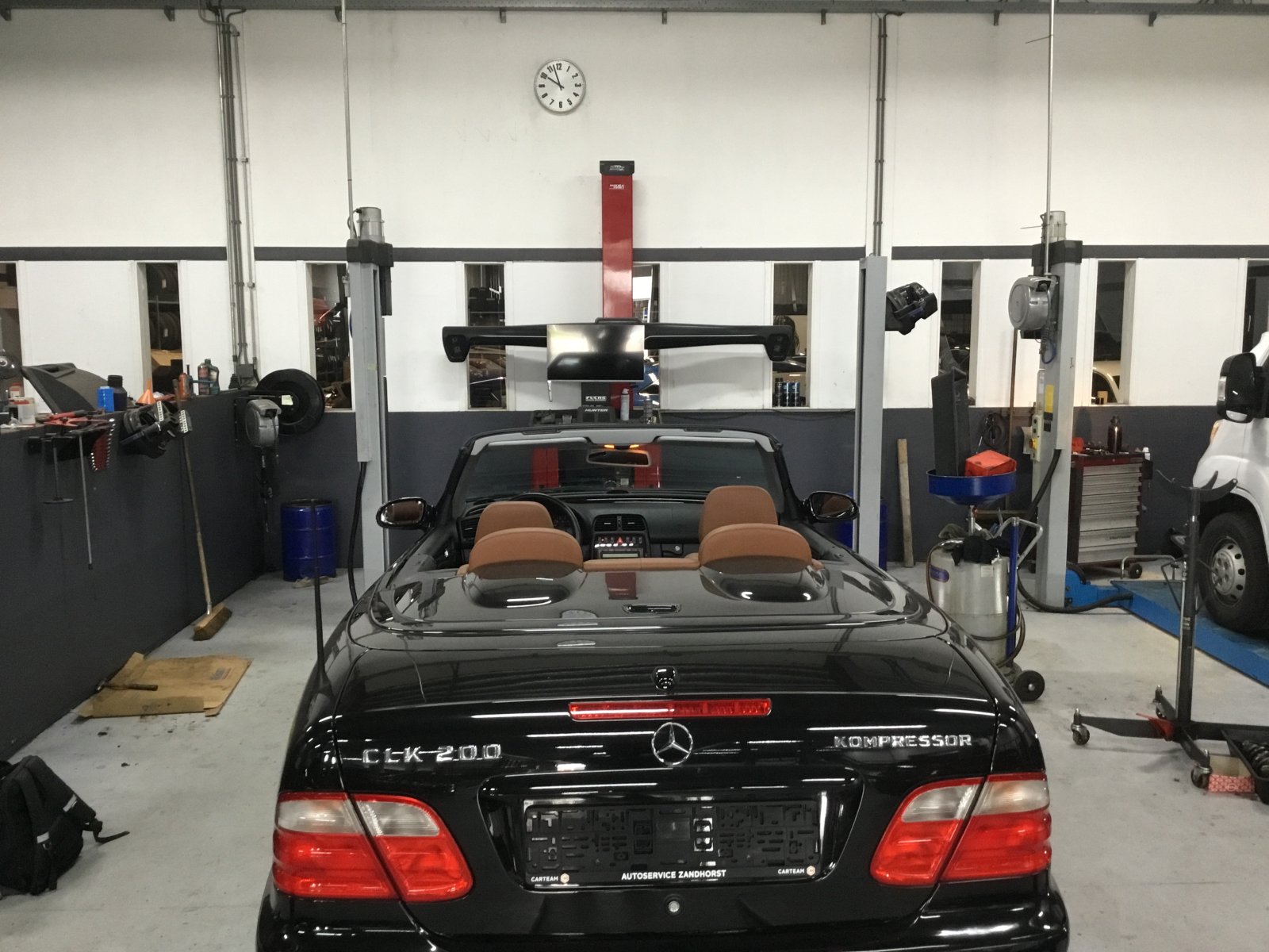Inspectiefoto van Mercedes-Benz Clk-klasse Cabrio