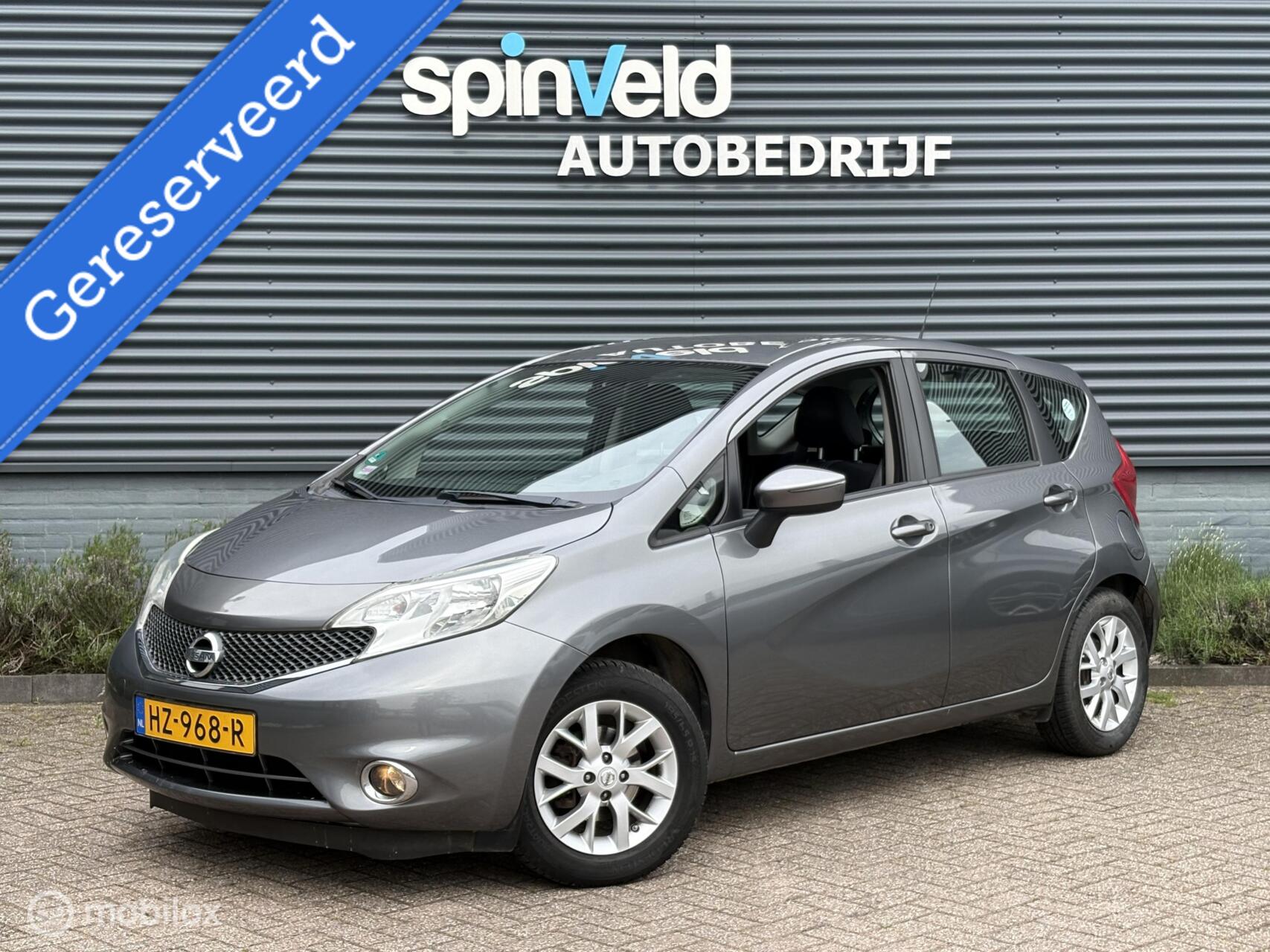 Nissan Nissan Note 1.2 Connect Edition - Airco - Cruise - Trekhaak - 2014 - voorkant