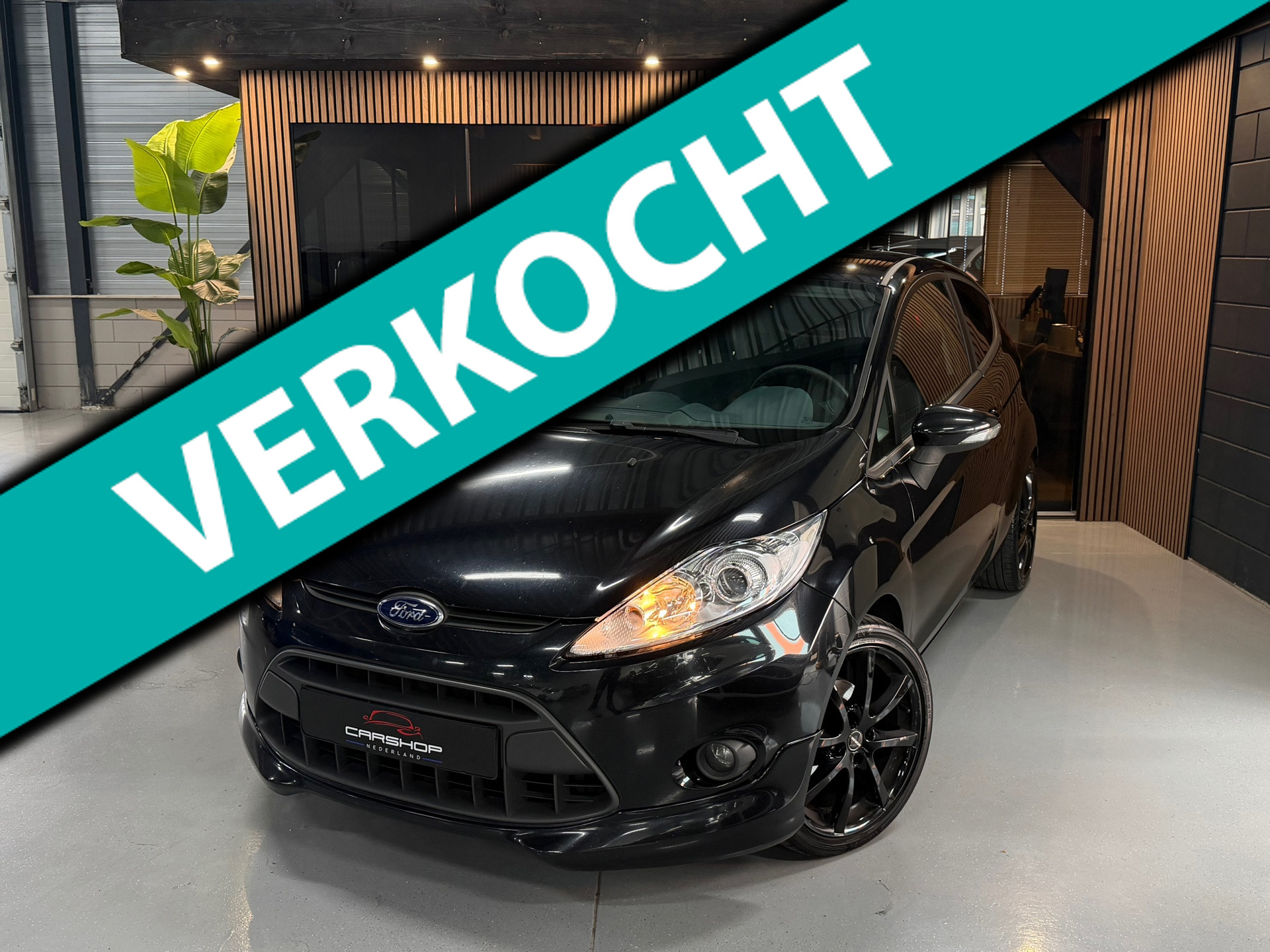 Ford Fiesta 1.6 Sport 120PK MILLTEK/AIRCO/STOELVRM/RIJDTGOED 2009 - voorkant