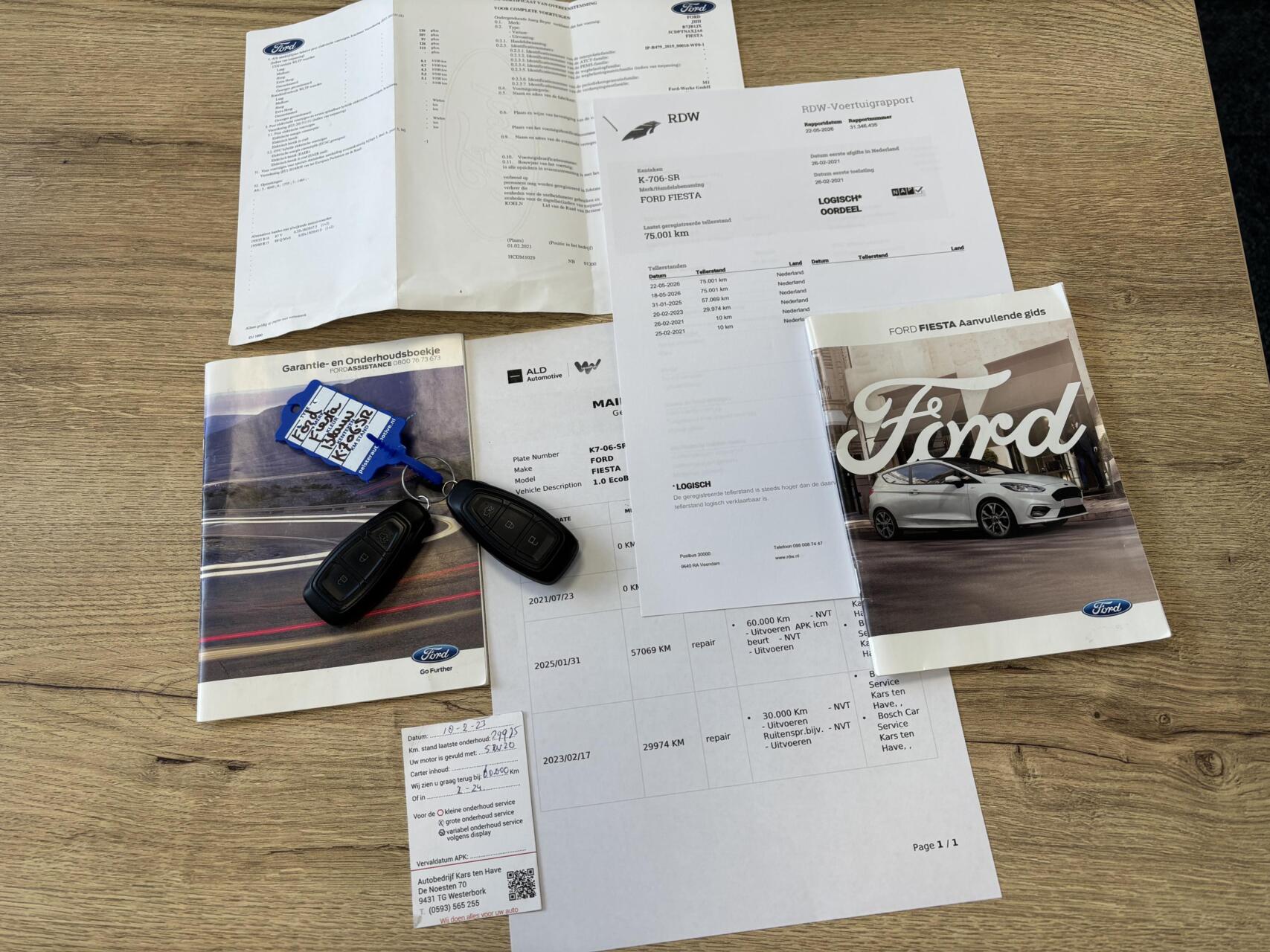 Foto van Ford Fiesta