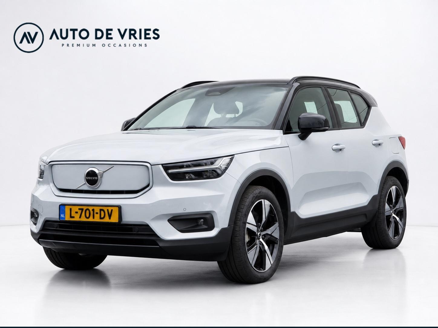 Volvo XC40 Recharge P8 AWD 408pk R-Design | Half leder | Camera | Trekhaak 2021 - voorkant