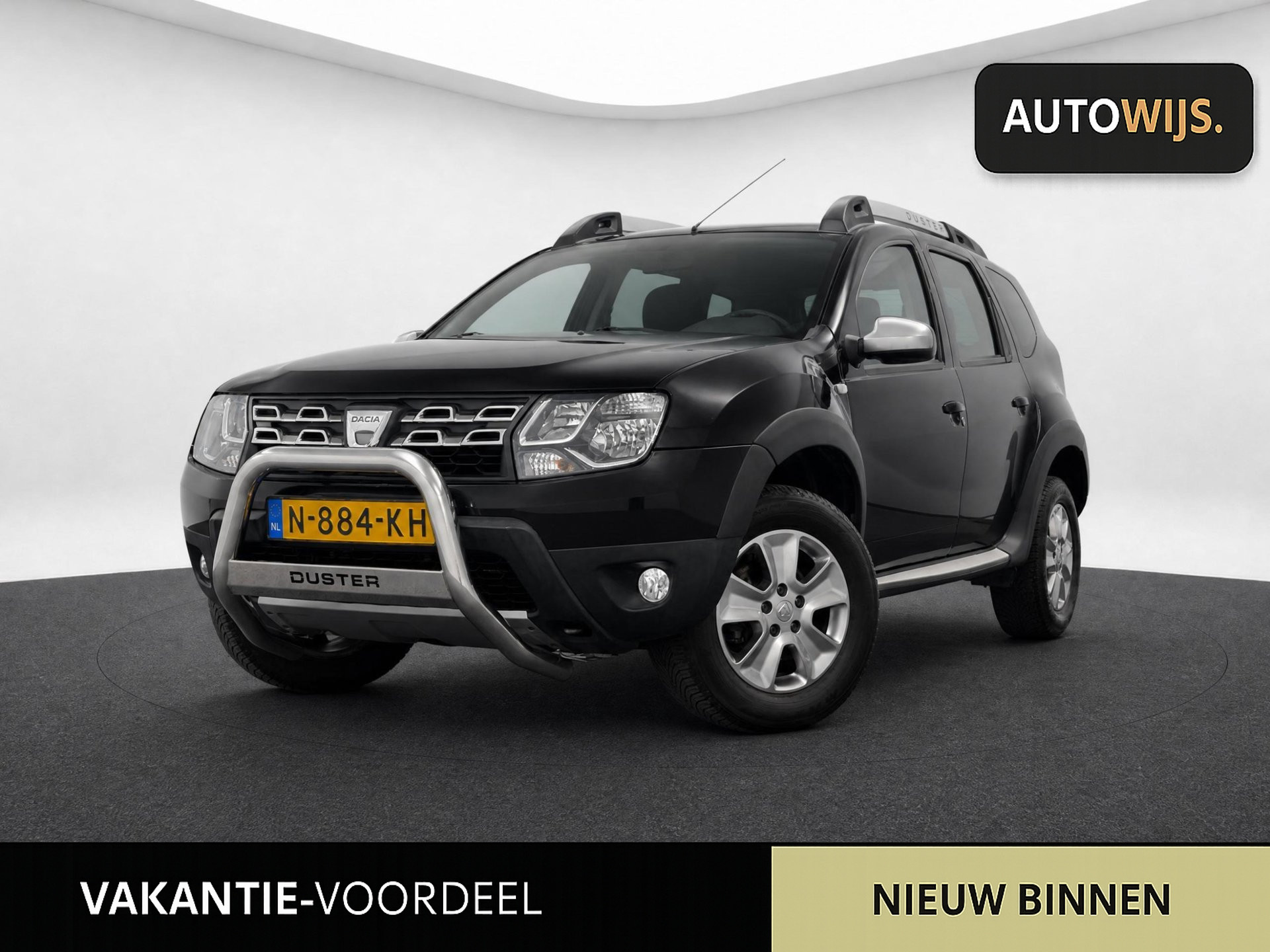 Dacia Duster 1.2 TCe 4x2 Prestige|NAVI|TREKHAAK|DISTRIBUTIE KETTING VV| 2015 - voorkant