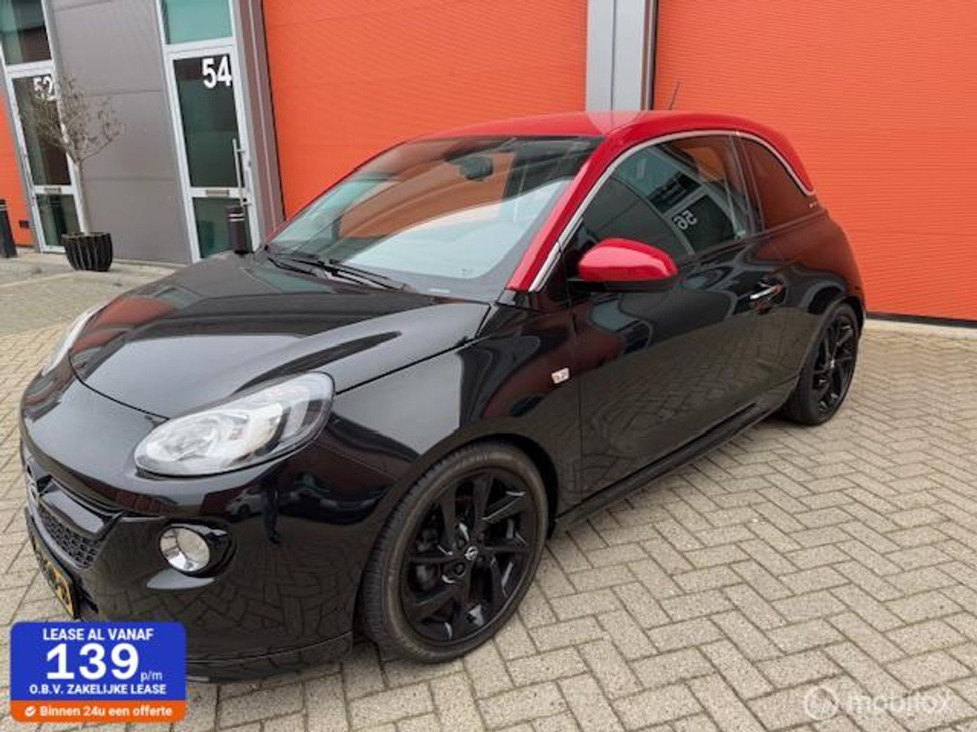 Opel Adam 1.0 Turbo Rocks Online Edition138.000 KM NAP 2017 - voorkant