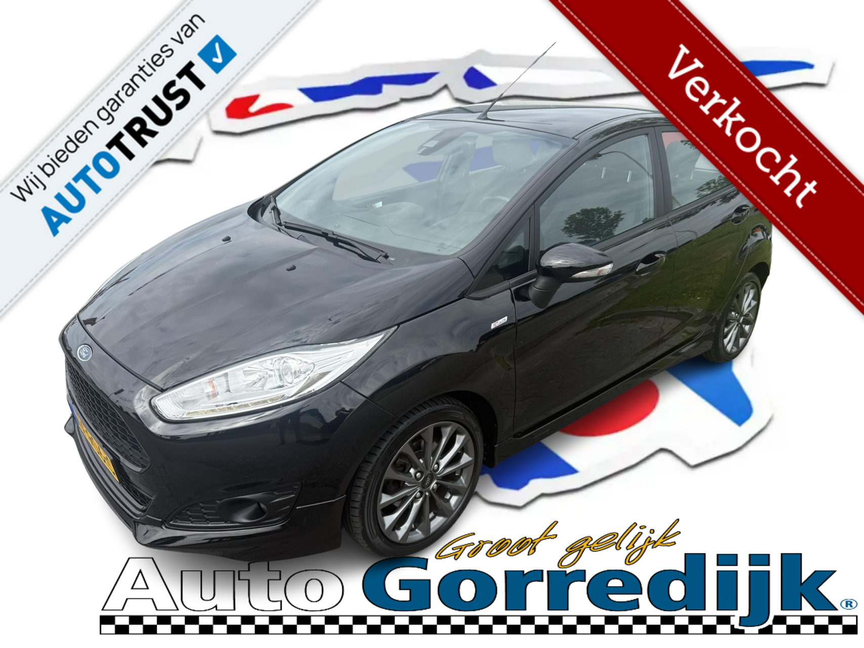Ford Fiesta 1.0 EcoBoost ST Line 2017 - voorkant