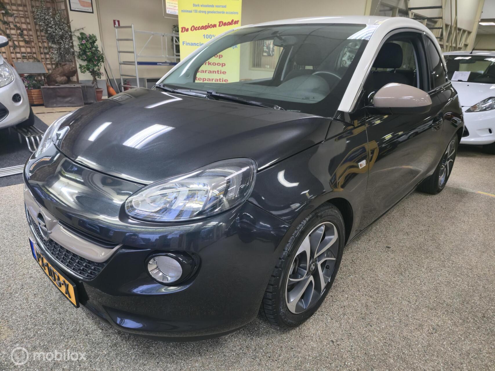 Opel Adam 1.4 Slam Black Favourite 2015 - voorkant