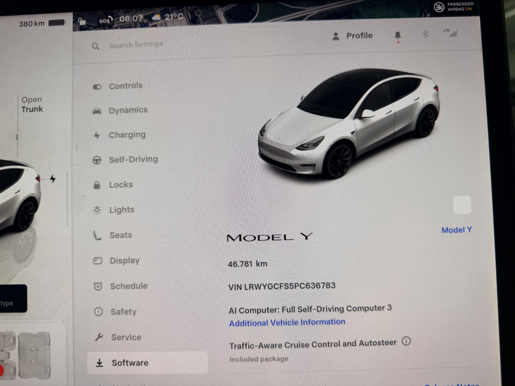 Foto van Tesla Model Y