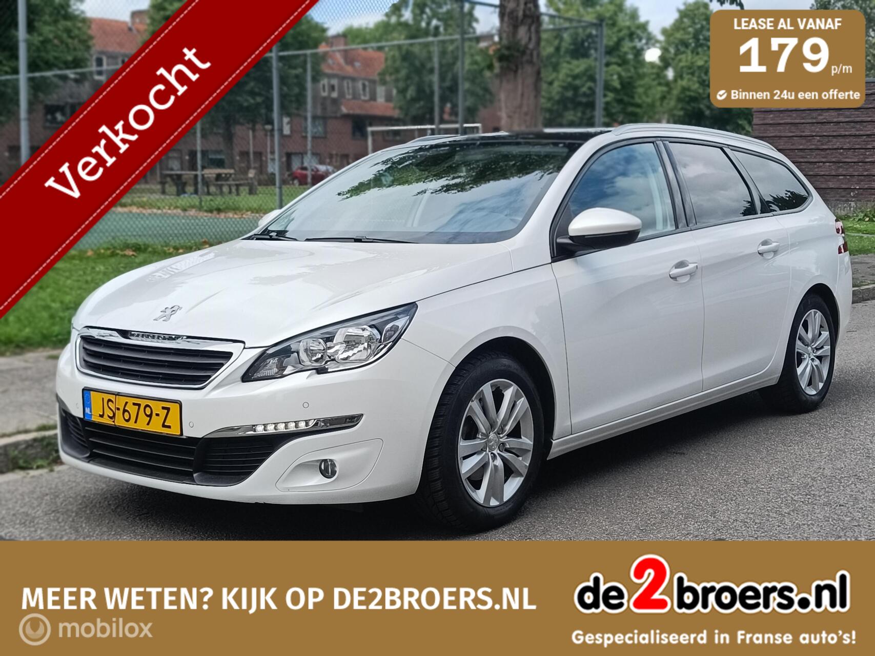 Peugeot 308 SW 1.2 PureTech Blue Lease Executive/ paonodak 2016 - voorkant