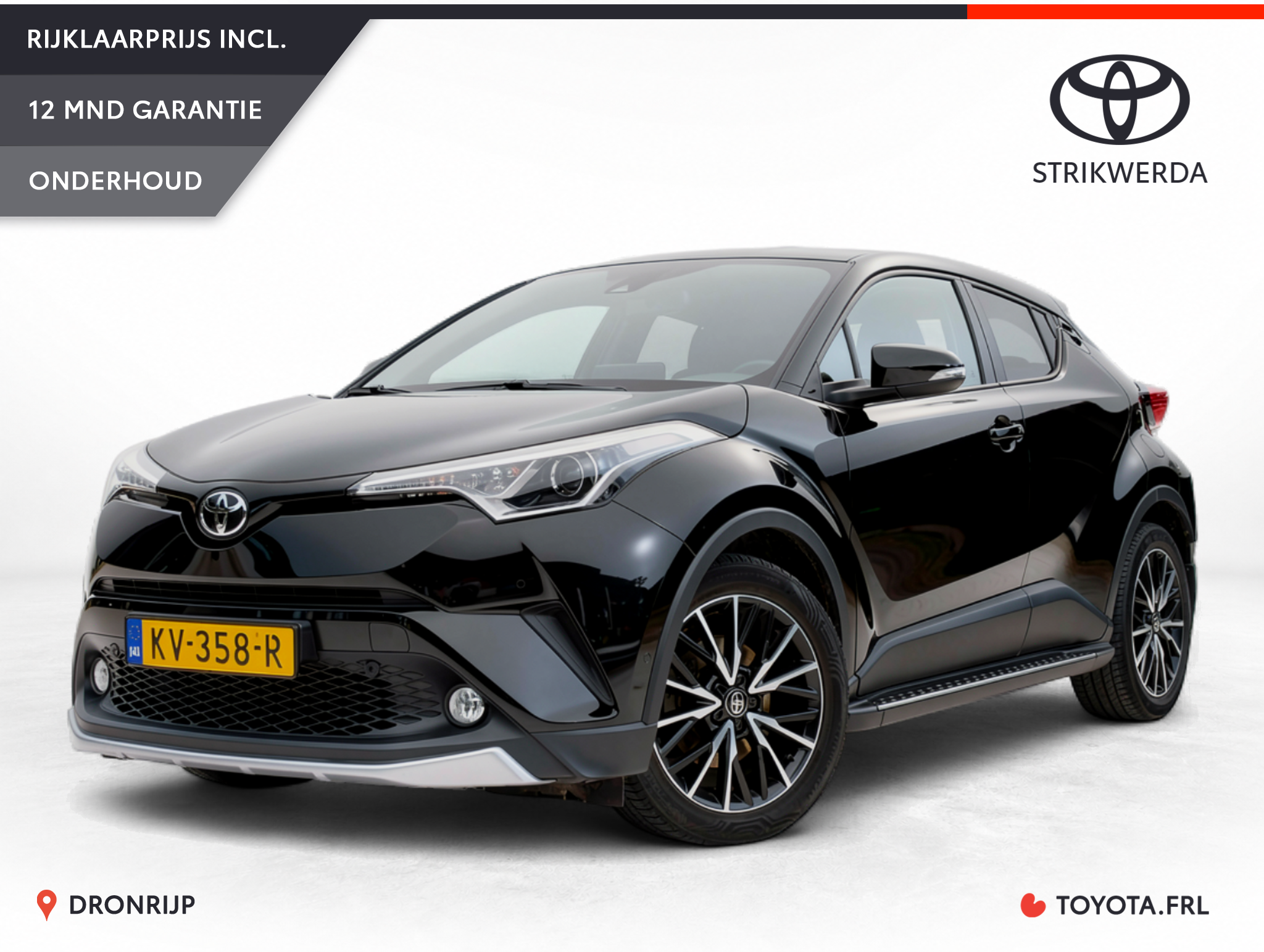 Toyota Toyota C-hr 1.2 Executive 2016 - voorkant