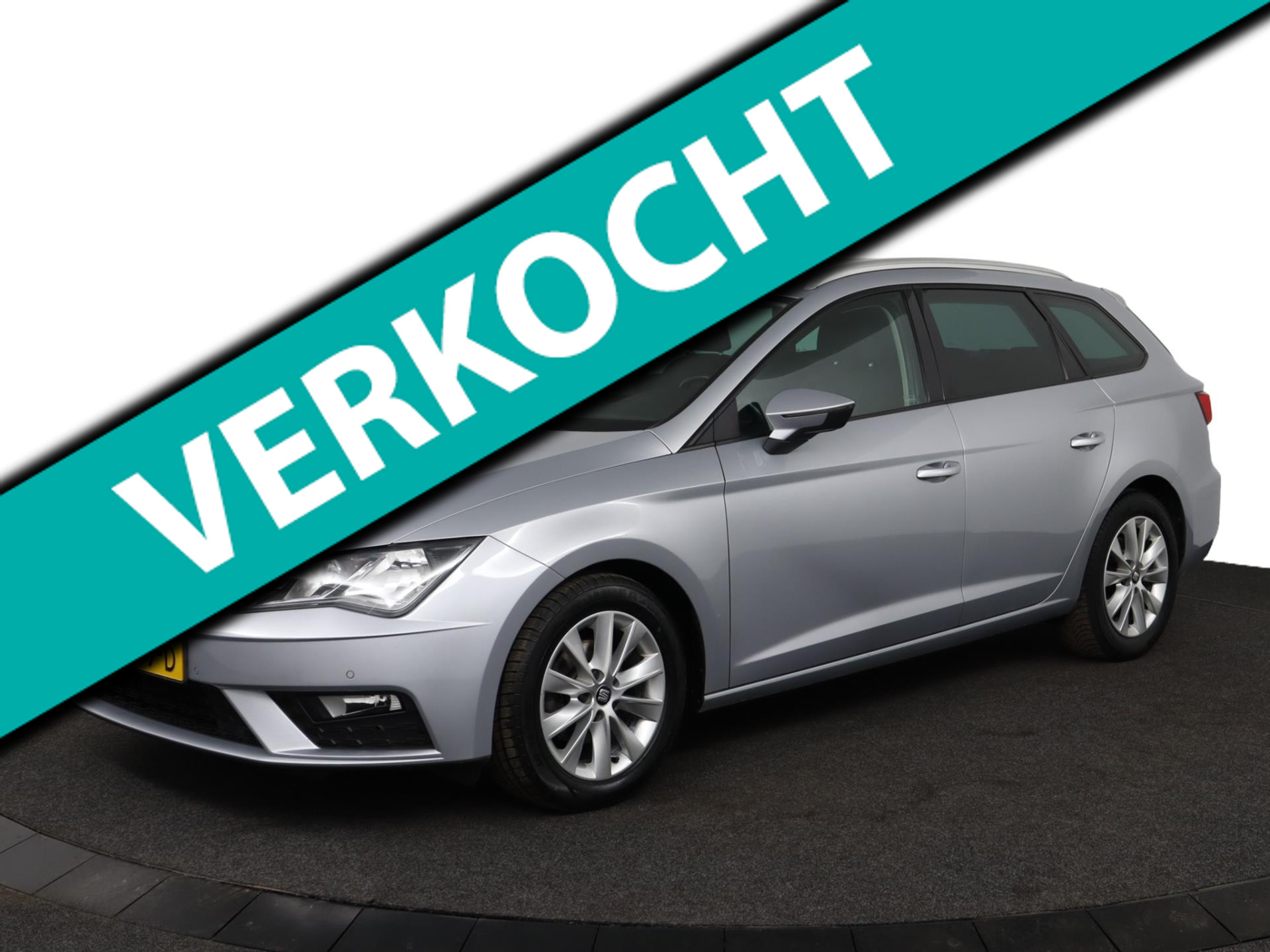 Seat Leon 1.0 EcoTSI Style Business Intense|Keyless|Cruise|Climate 2018 - voorkant