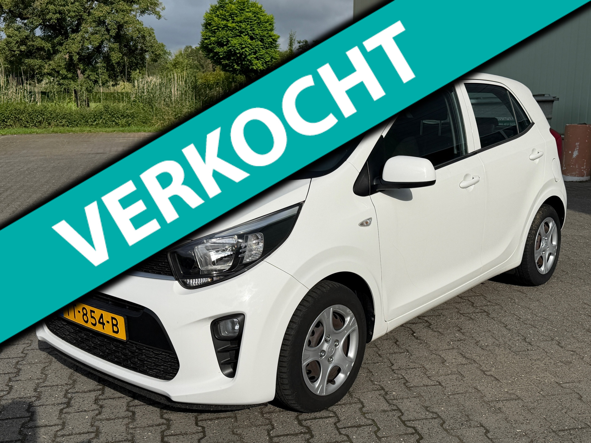 Kia Picanto 1.0 CVVT EconomyPlusLine 2018 - voorkant