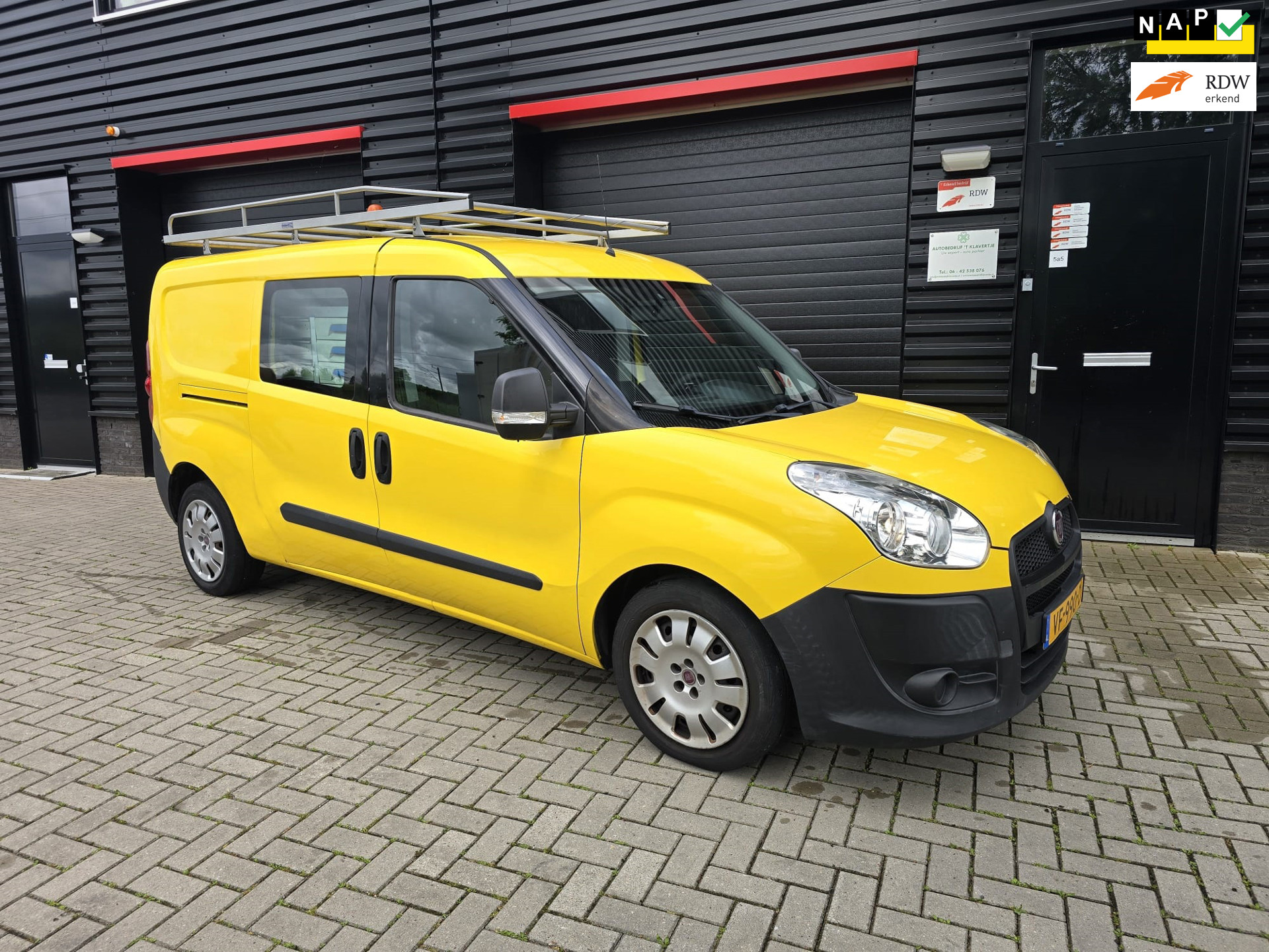 Fiat Fiat Doblo 1.4 T-Jet Natural Power SX Maxi | SCHUIFDEUR | NAP 2013 - voorkant