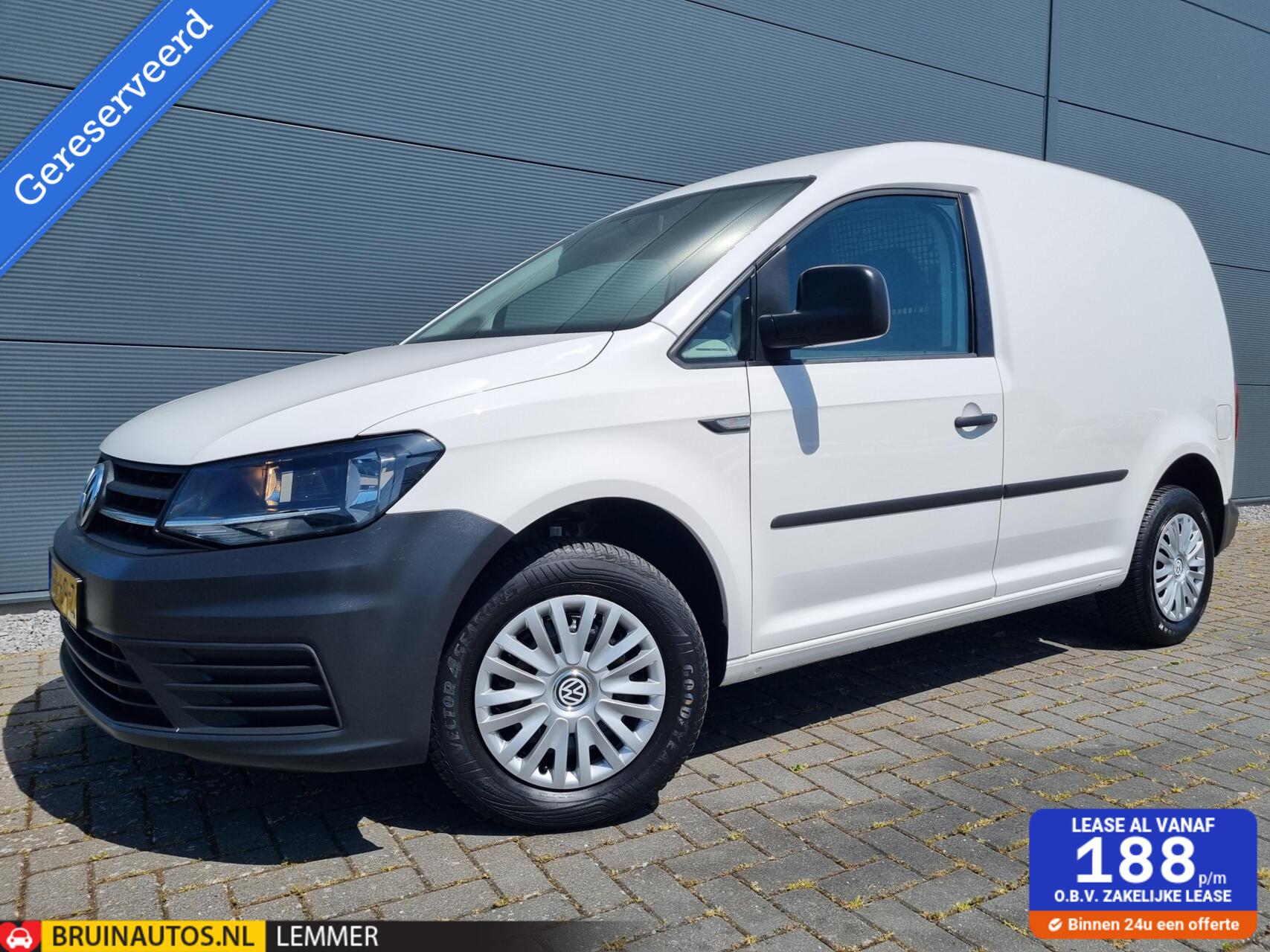 Volkswagen Caddy Modified Partition Wall 2.0 TDI L1H1 Airco Cruise 100% Onderhouden 2020 - voorkant