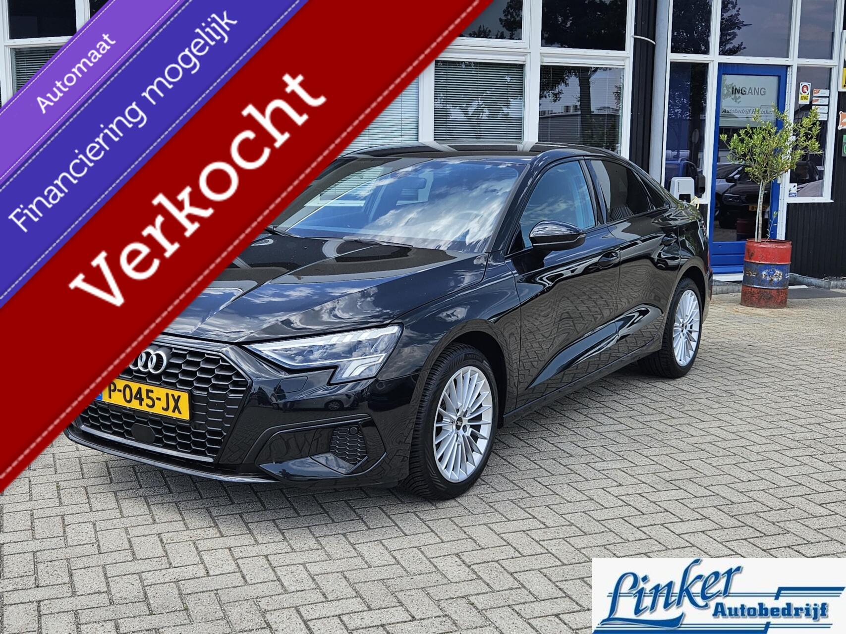Audi A3 Limousine 30 TFSI Advanced edition AUTOMAAT CAMERA NL-AUTO 2022 - voorkant