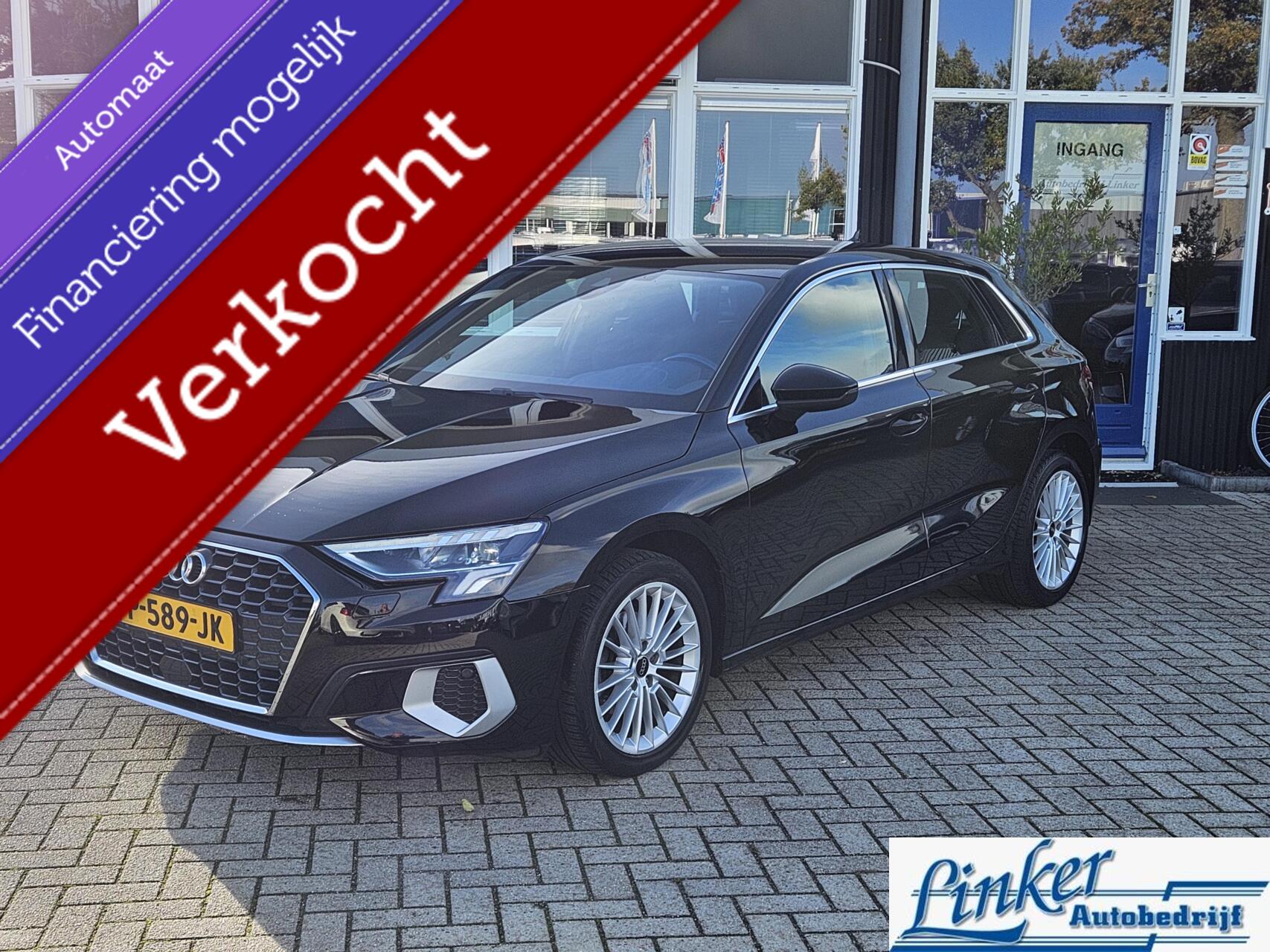 Audi A3 Sportback 30 TFSI Advanced edition NL-AUTO  ALL-IN PRIJS 2022 - voorkant