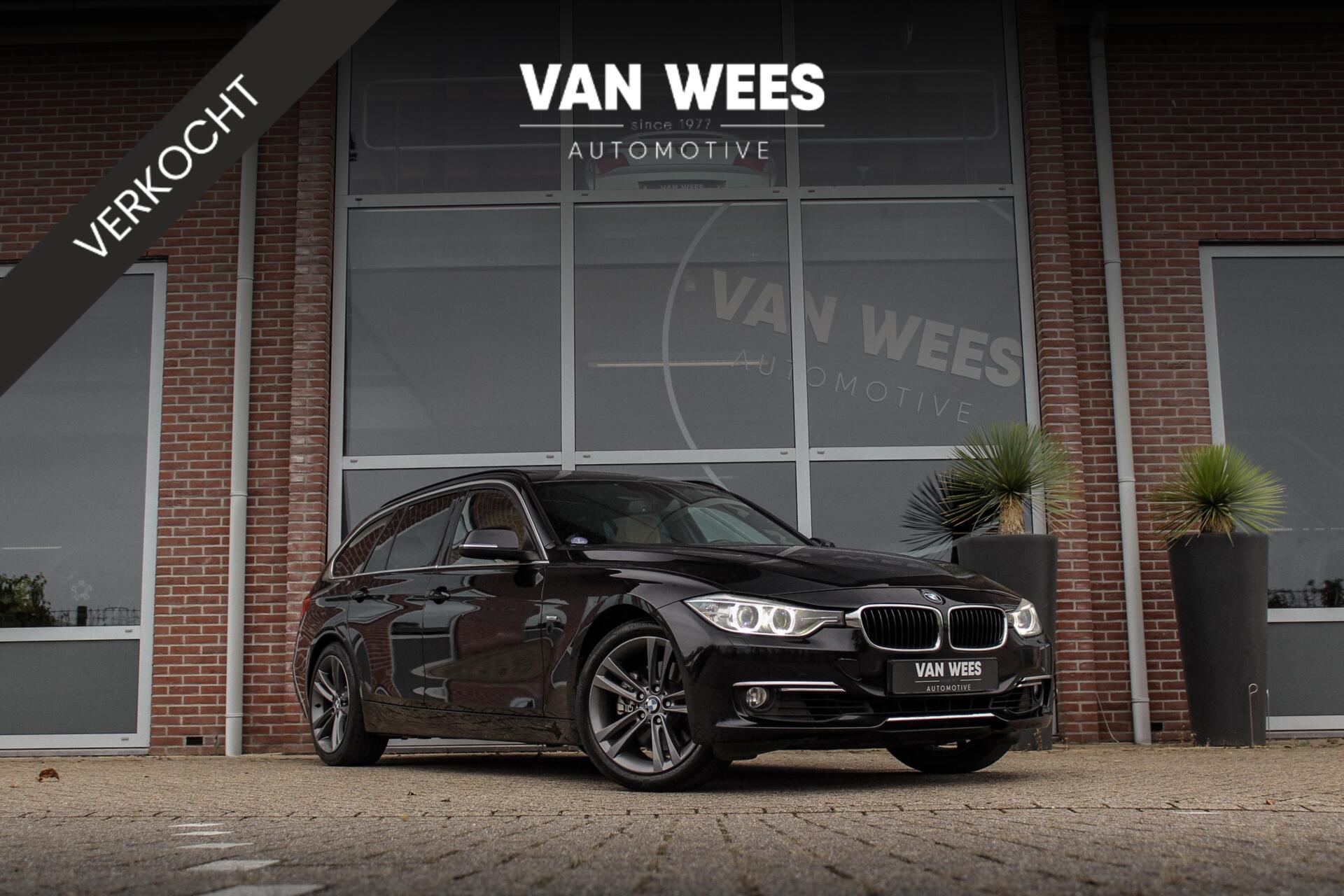 BMW 3er Reihe 328i F31 Luxury-Line | 245 pk | Automaat | Dakraam | Leer | Trekhaak | Xenon | Head-up | Navi | Keyless entry | HiFi | Sportstuur | Cruise control 2012 - voorkant