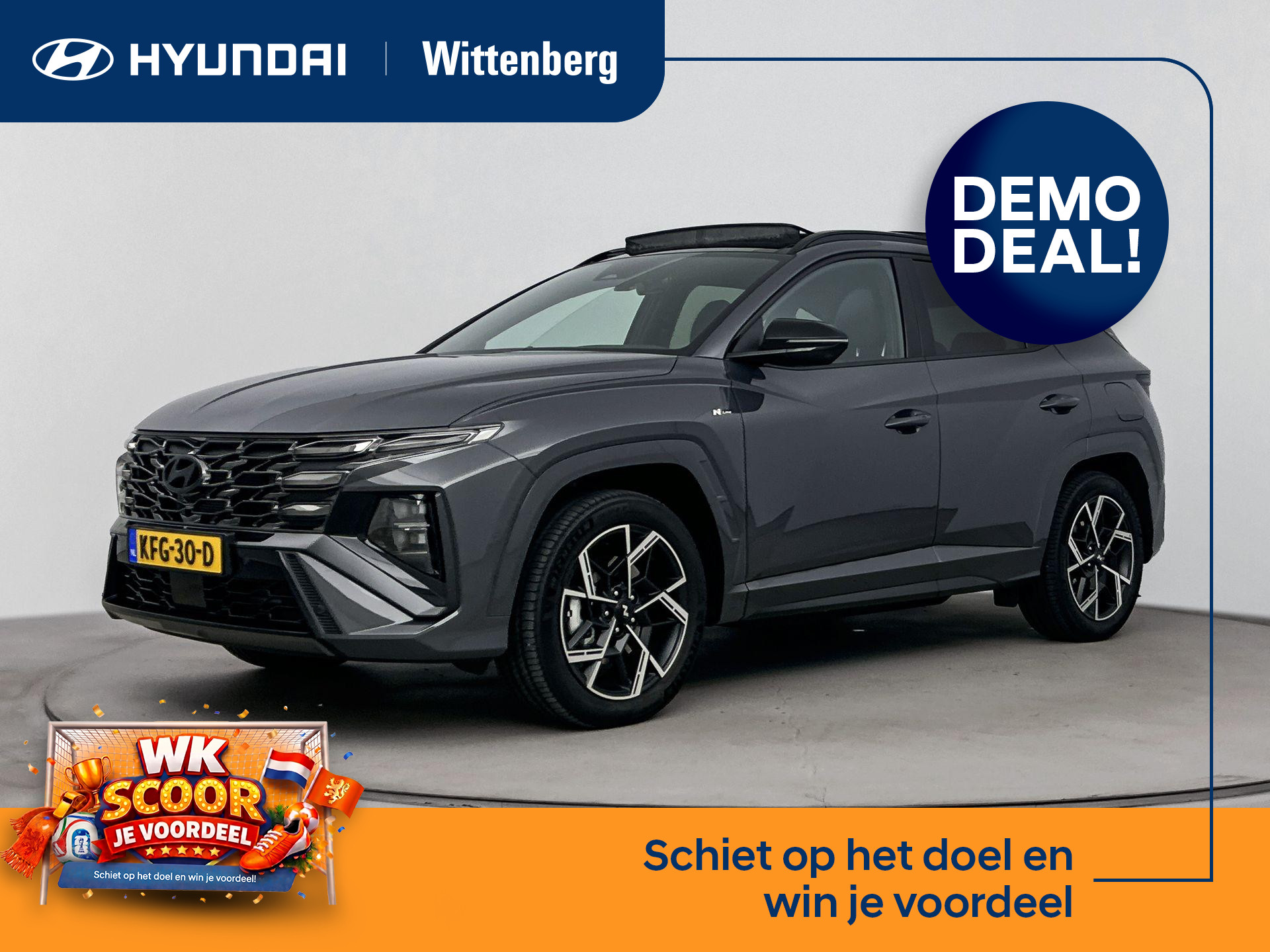 Hyundai Tucson 1.6 T-GDI PHEV N Line Sky 2026 - voorkant