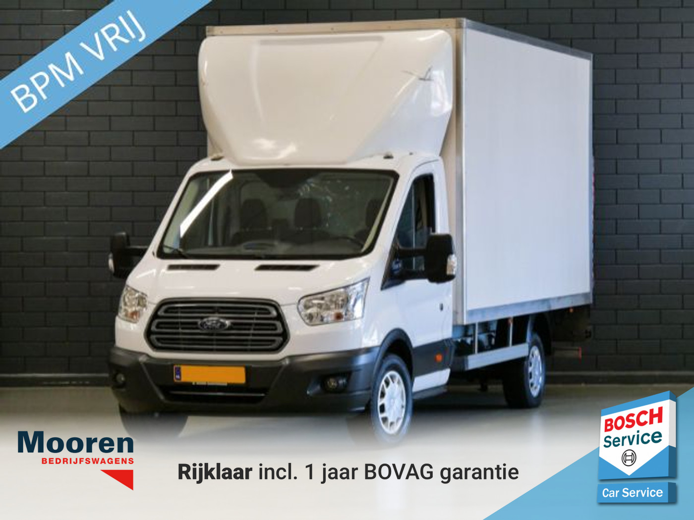 Ford Transit 350 2.0 TDCI 130PK Bakwagen 2019 - voorkant