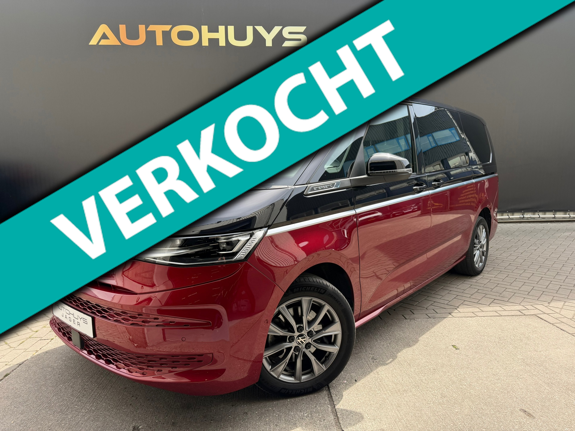 Volkswagen Multivan 1.4 eHybrid L2H1 Energetic Pano Carplay 2xSchuifdeur Elek.Klep 2022 - voorkant