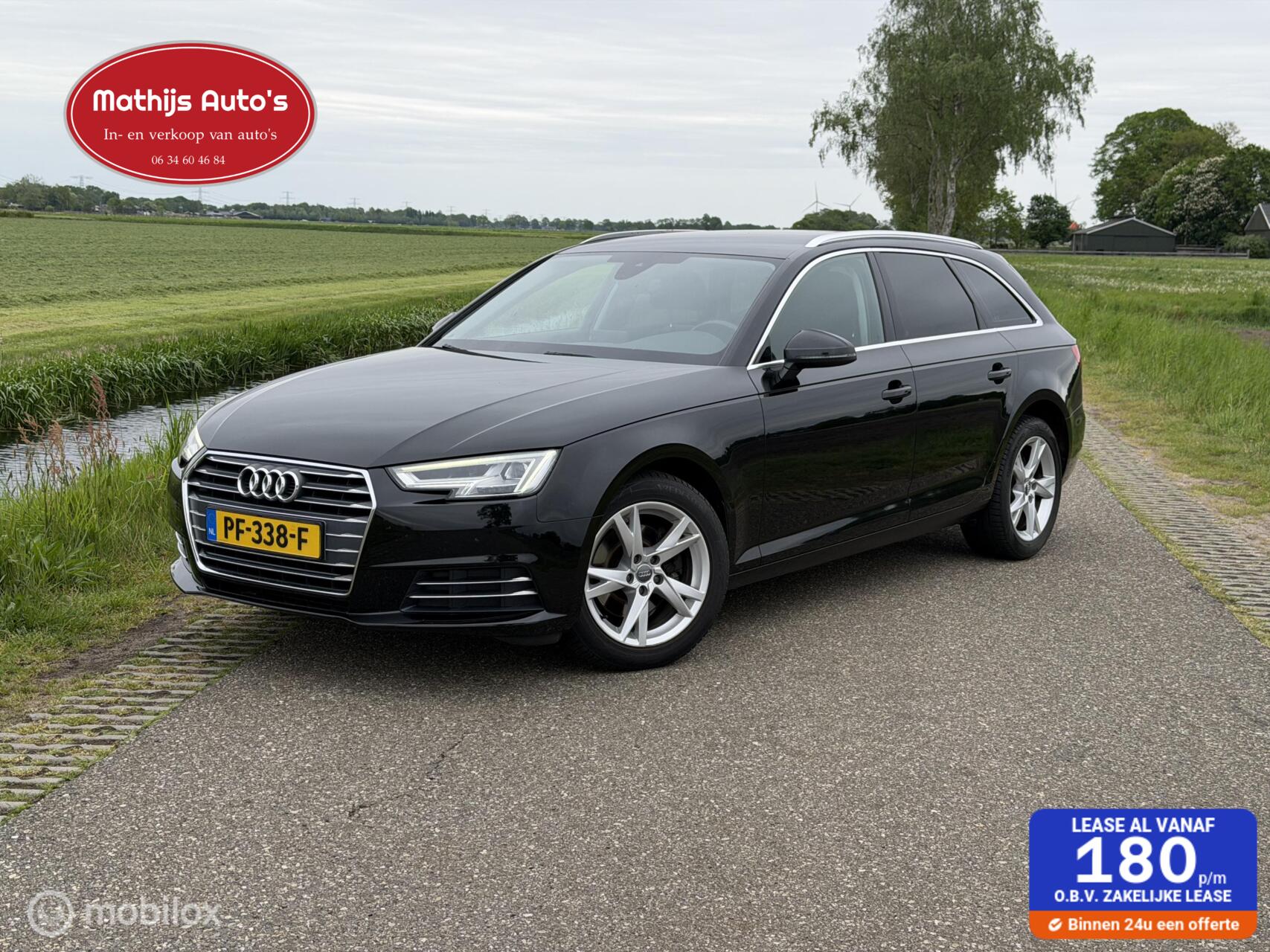 Audi A4 Avant 1.4 TFSI Sport Automaat! Nette auto! 2017 - voorkant