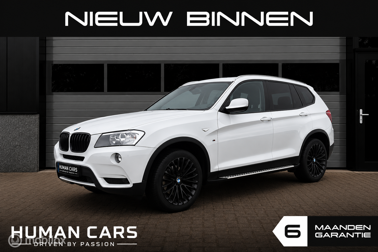 BMW X3 xDrive20d High Executive M pakket uitgevoerd Trekhaak 2014 - voorkant