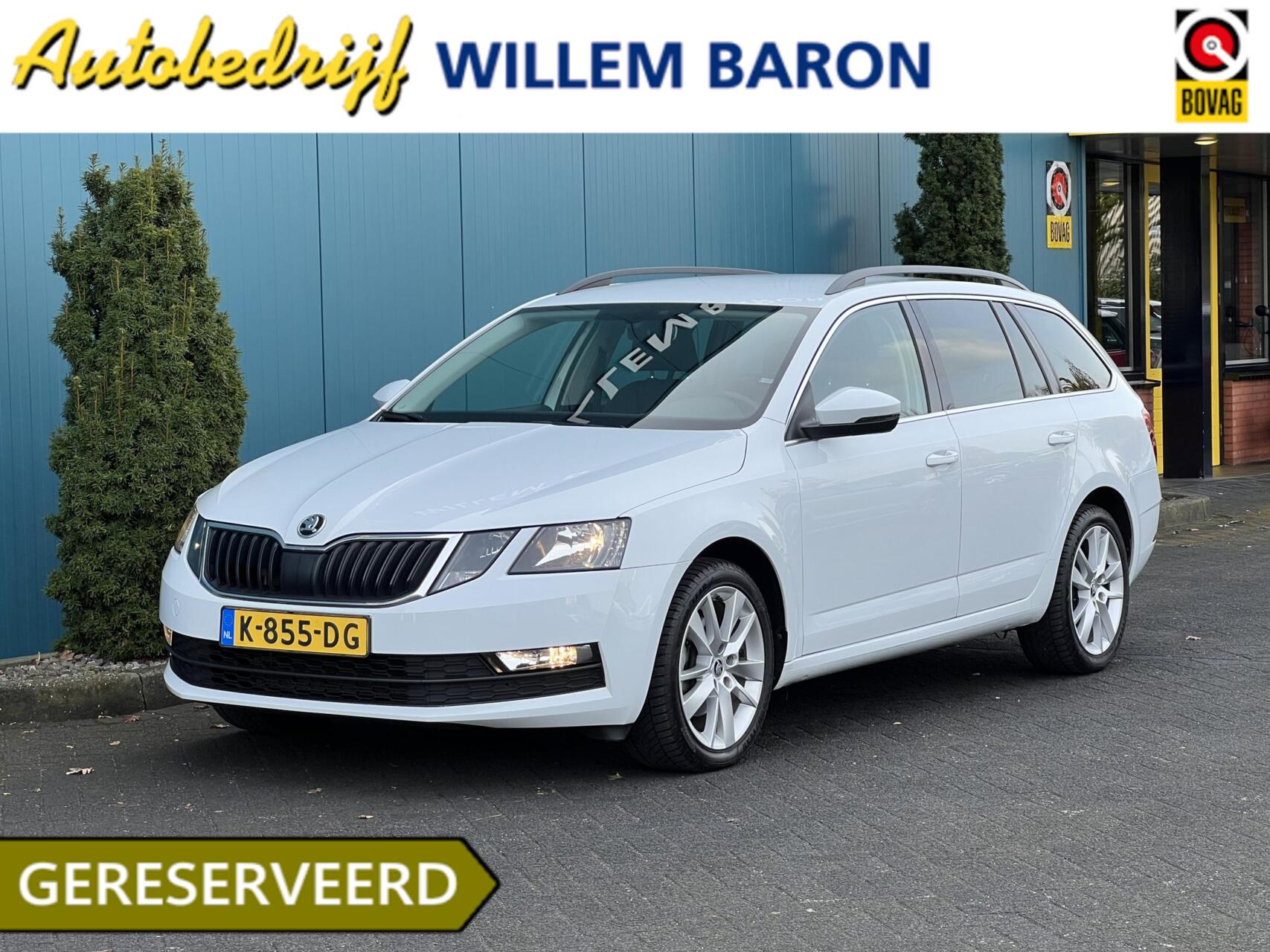Skoda Octavia 1.5 TSI DSG AUT. 150PK Greentech Business Edition CARPLAY | TREKH | STOELVERW | CRUISE | N 2020 - voorkant