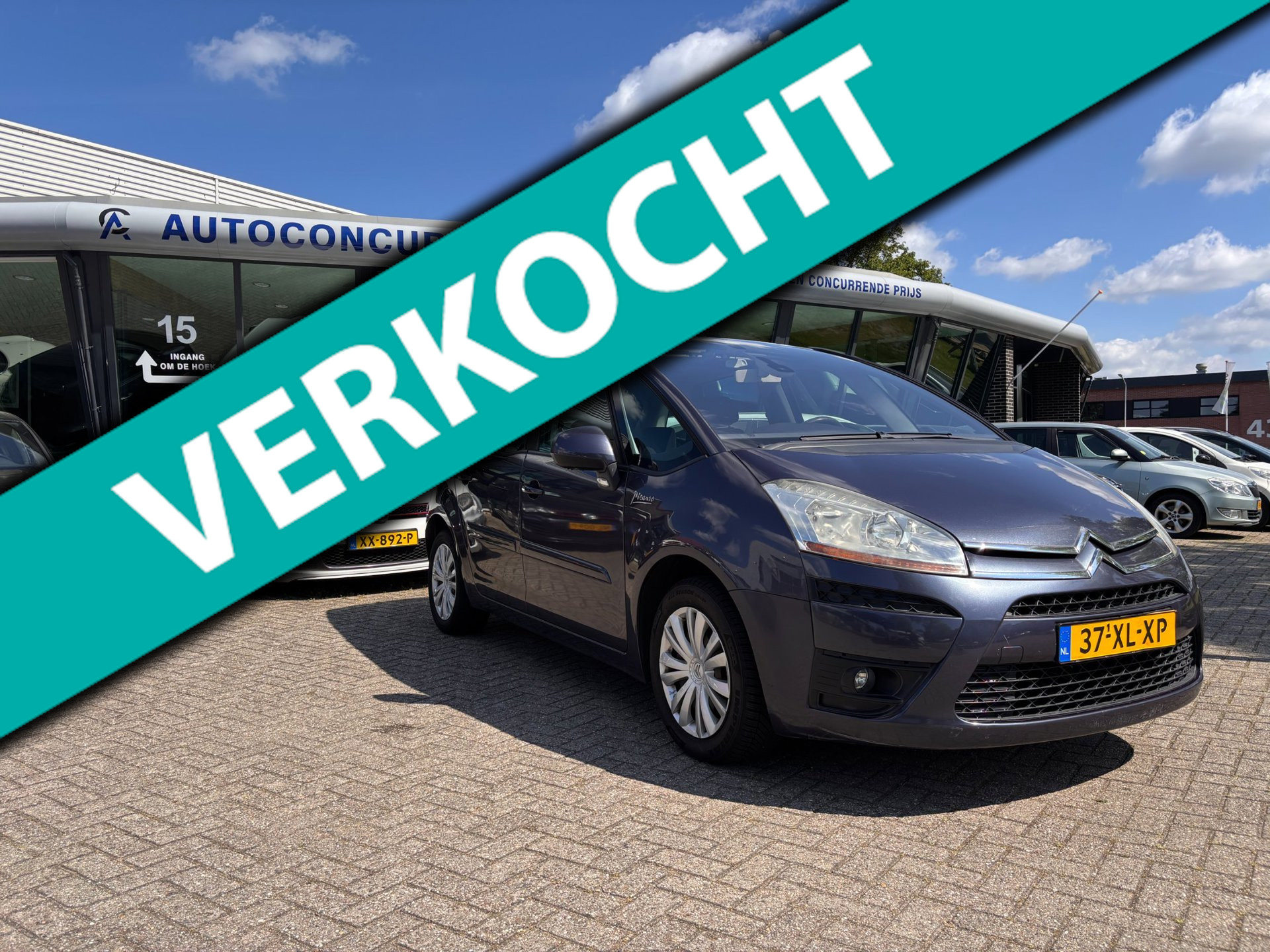 Citroen C4 Picasso 1.8-16V Ambiance 5p. Nieuwe APK, Inruil mogelijk. 2007 - voorkant