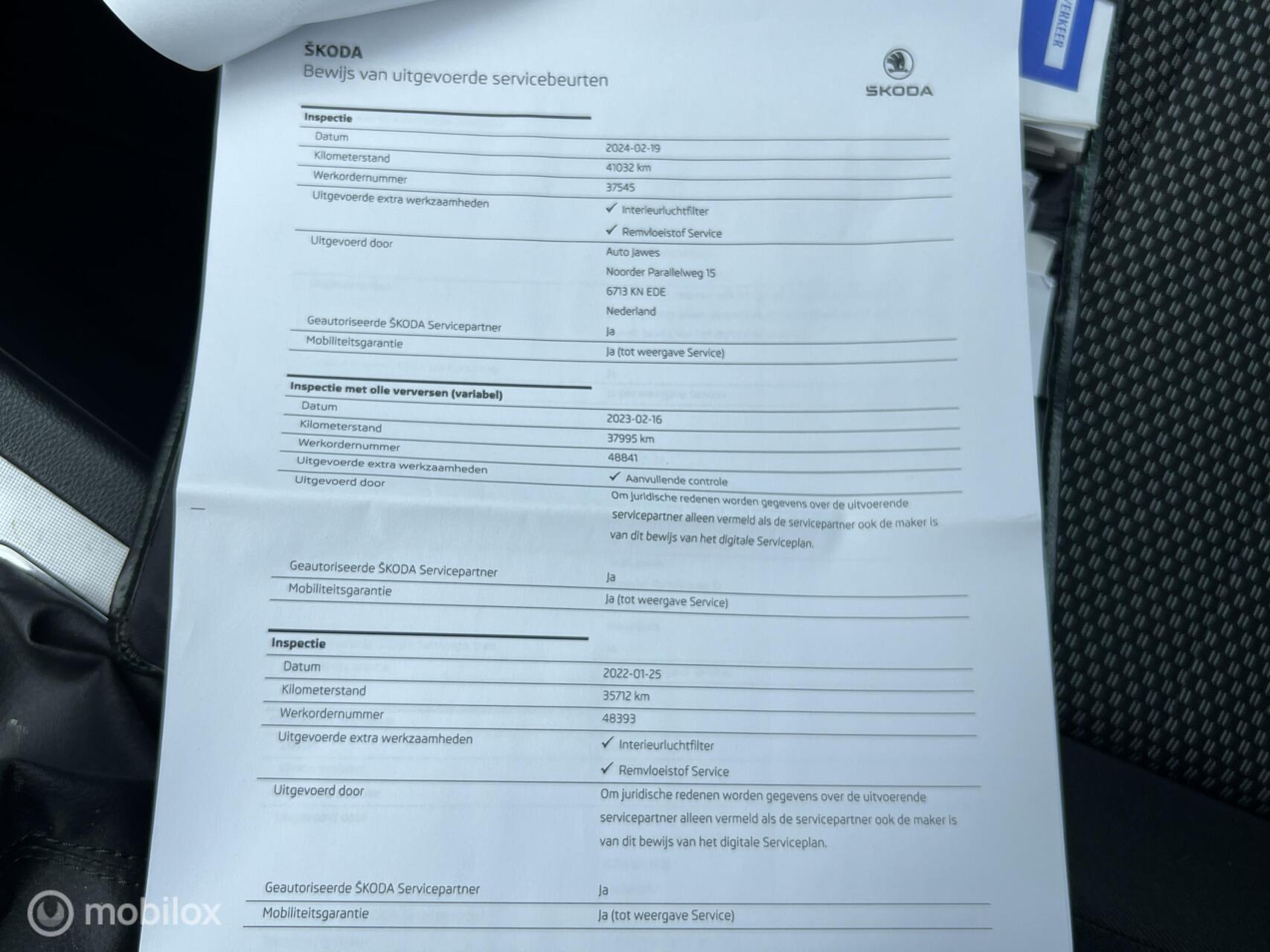 Foto van Skoda Octavia