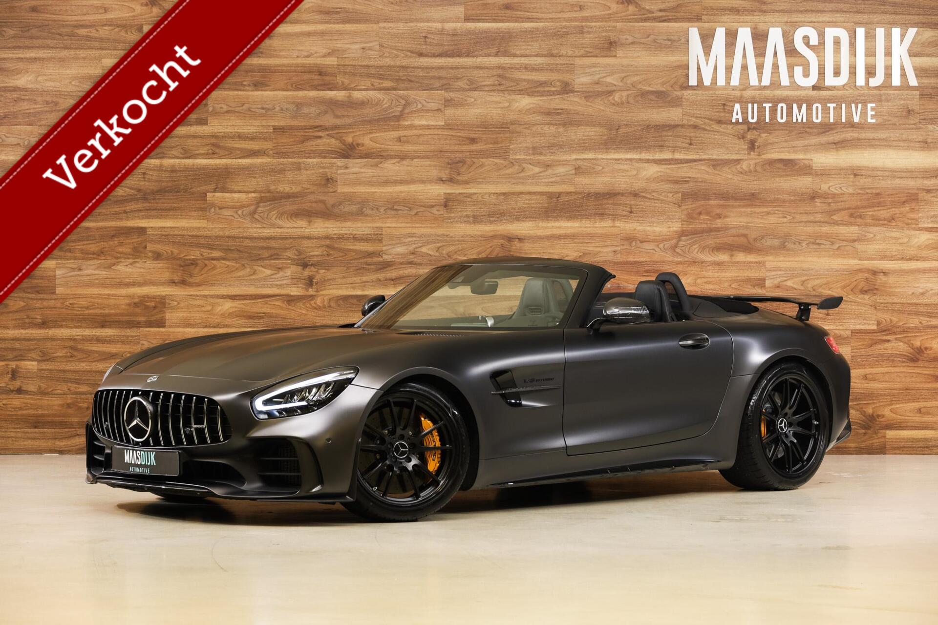 Mercedes-Benz AMG GT 4.0 R Roadster|1/750|Designo|Full Carbon|PPF| 2020 - voorkant