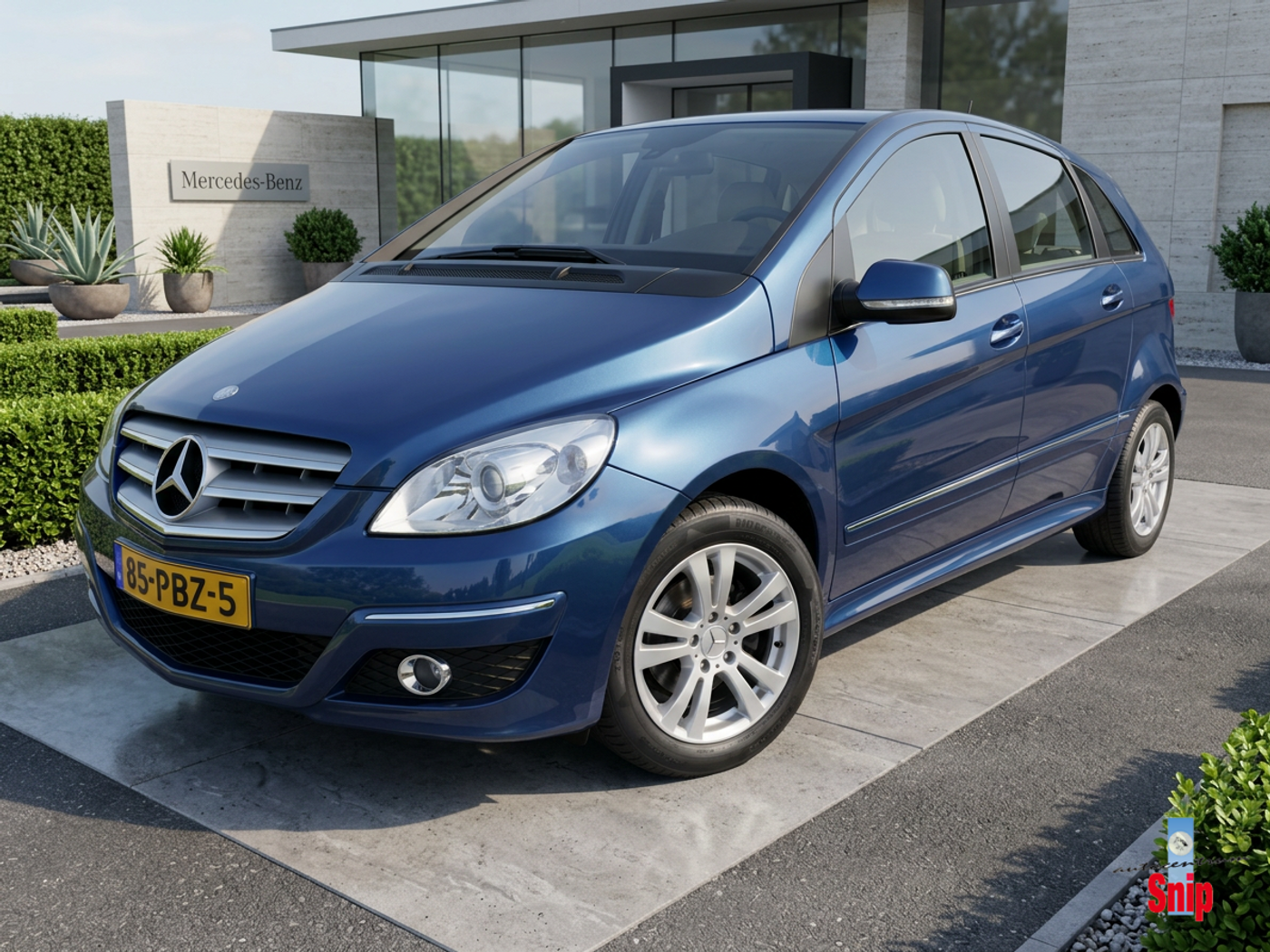 Mercedes-Benz B-klasse 180 BlueEFFICIENCY Business CLass 2011 - voorkant