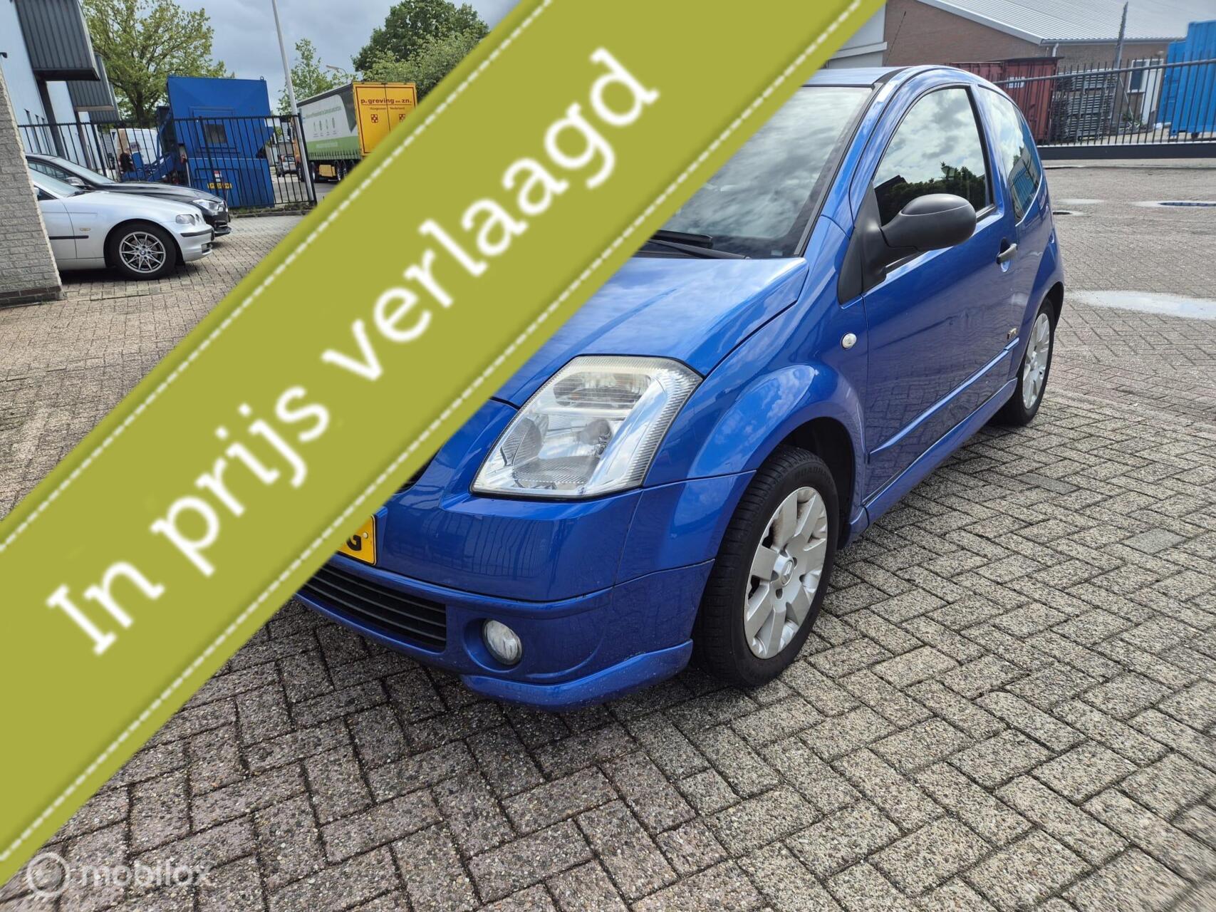 Citroen C2 1.4i VTR / Apk 10-2026 / Airco / Cruise / Trekhaak 2006 - voorkant
