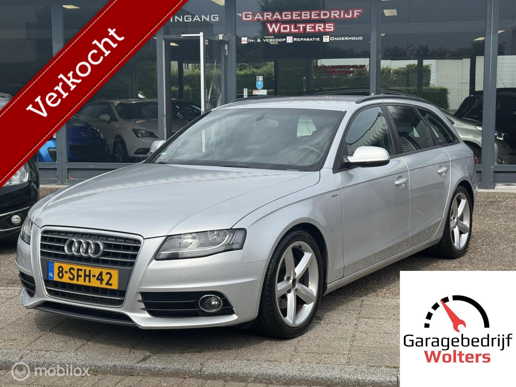 Audi Audi A4 2.0 TDI 3X S LINE ALCANTARA NW APK 2010 - voorkant
