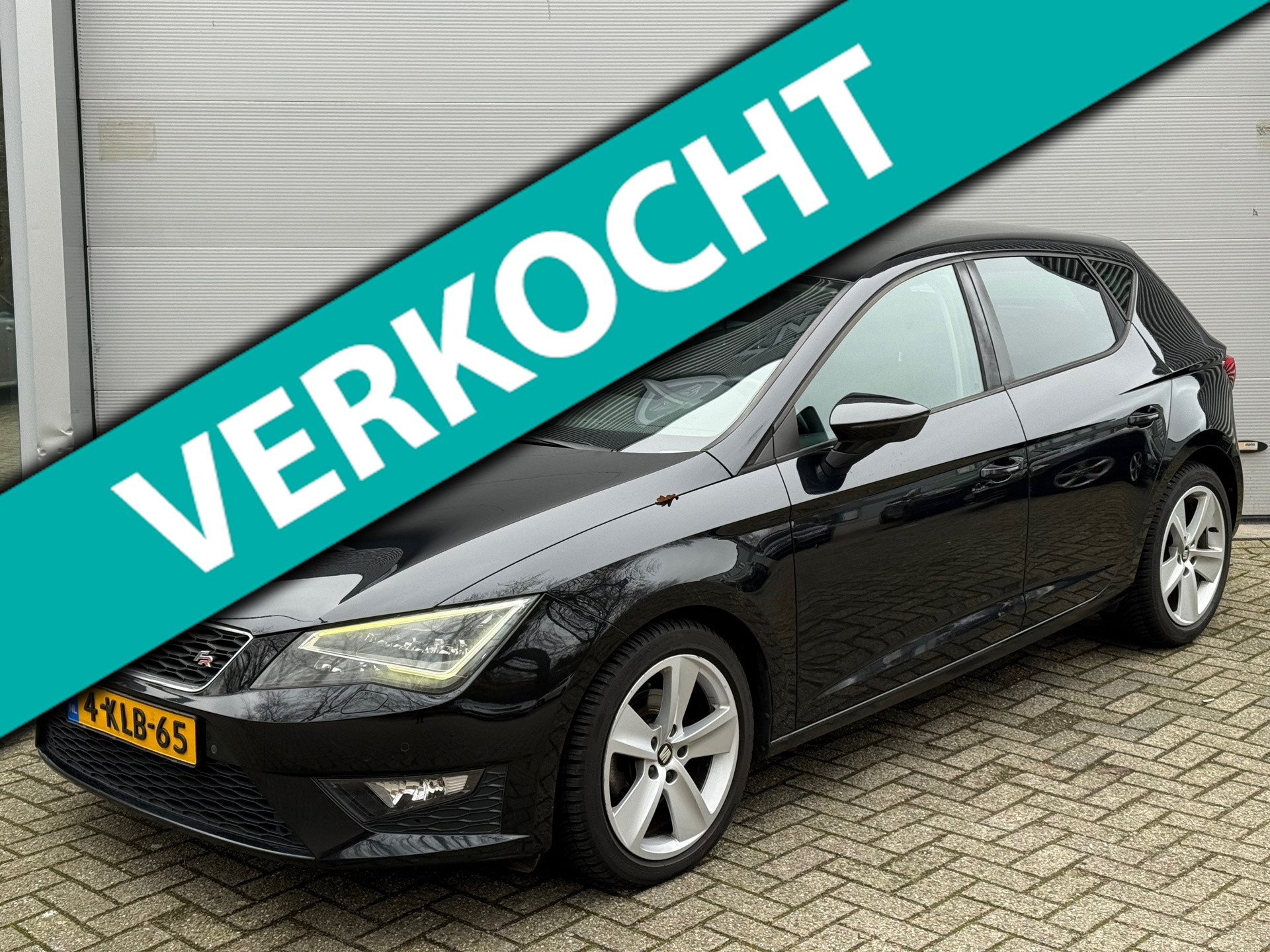 Seat Leon 2.0 TDI FR l Distr VV l Koppeling VV l Volledig onderhouden l Rijdt En Schakelt zeer goed l 2013 - voorkant
