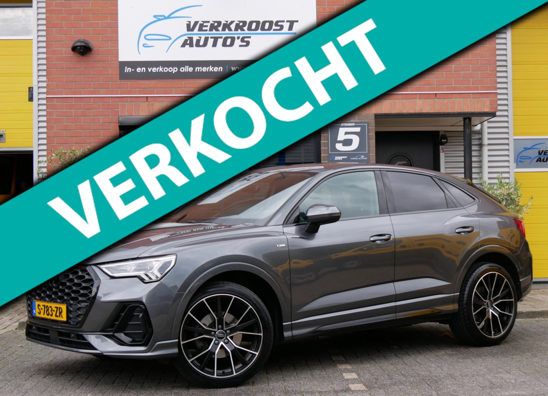 Audi Q3 Sportback 35 TFSI S Edition.s-line.virureel.matrix.camera.nieuwstaat 2021 - voorkant