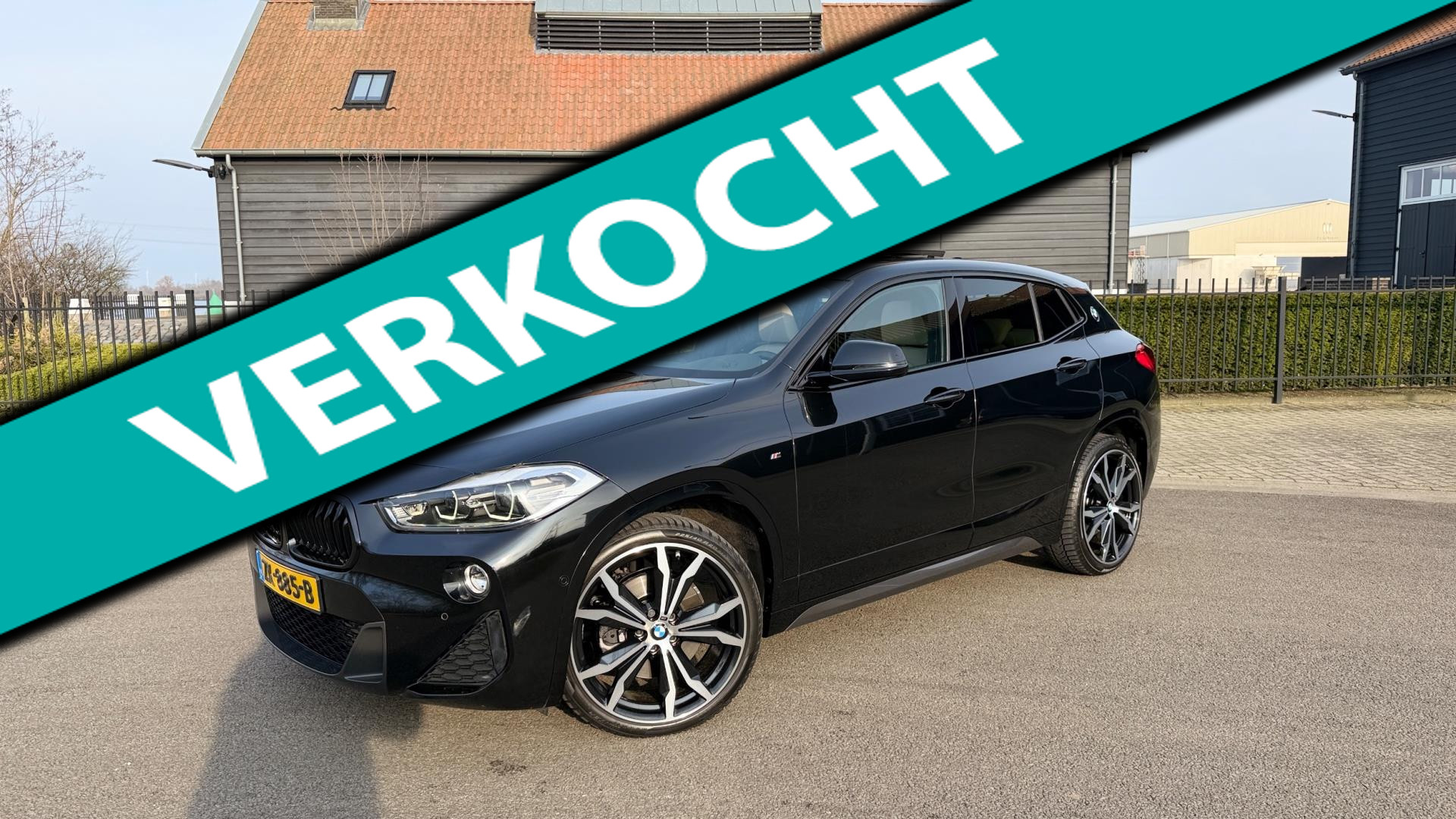 BMW X2 SDrive20i High Exe M-Pakket Panoramadak leer Navi Head-Up Camera 2019 - voorkant