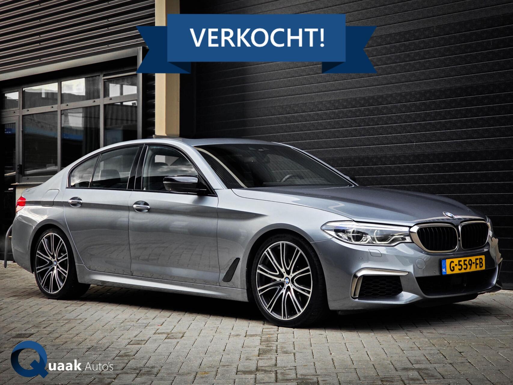 BMW M550i xDrive M550i xDrive Individual | PANO | BOWERS&WILKINS | SOFTCLOSE | HUD 2017 - voorkant