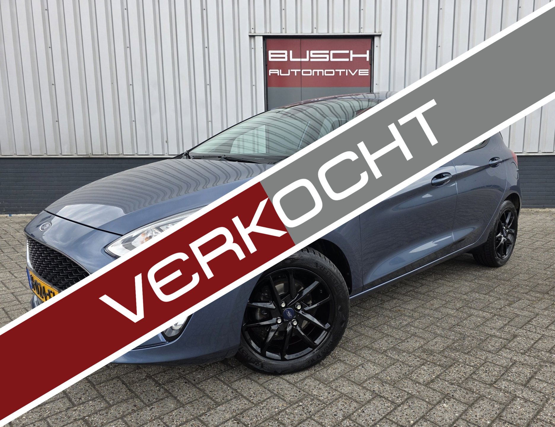 Ford Fiesta 1.0 EcoBoost 5 deurs Connected VAN 1e EIGENAAR 2020 - voorkant