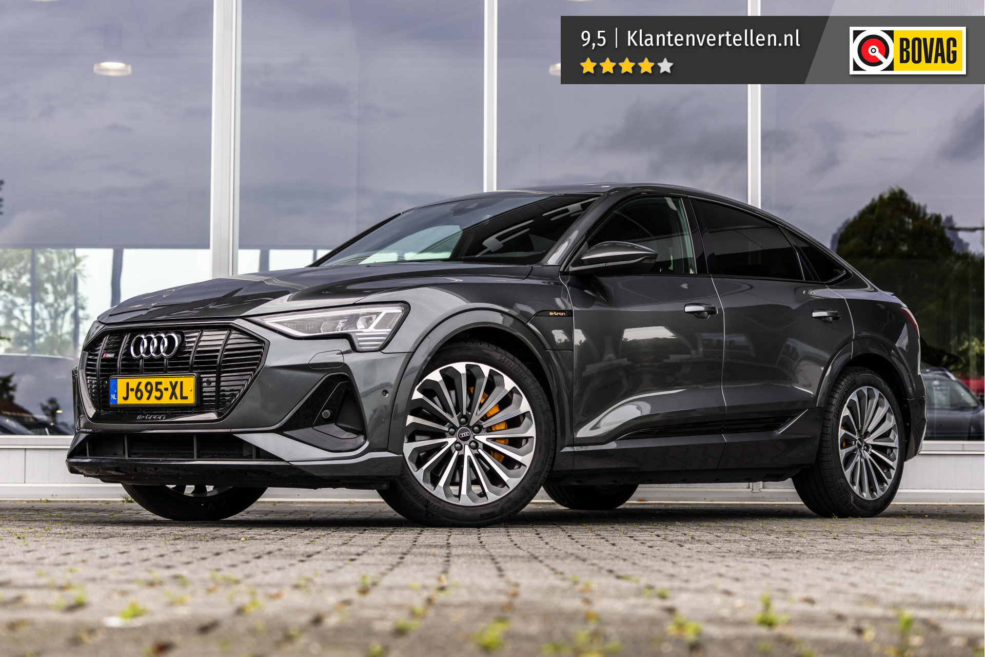 Audi E-tron Sportback 55 55 quattro S edition 95 kWh 2020 - voorkant