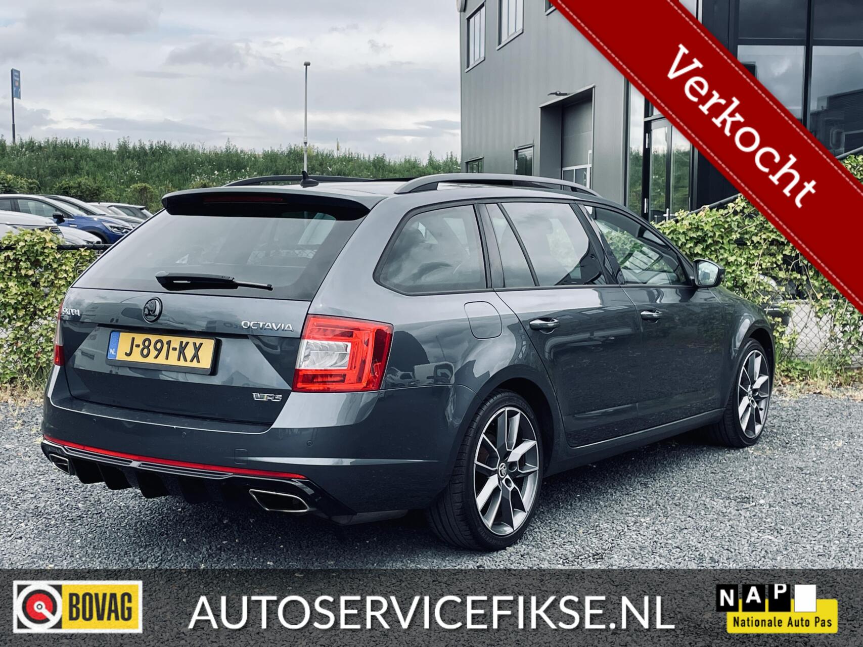 Skoda Octavia 2.0 TSI RS 2015 - voorkant