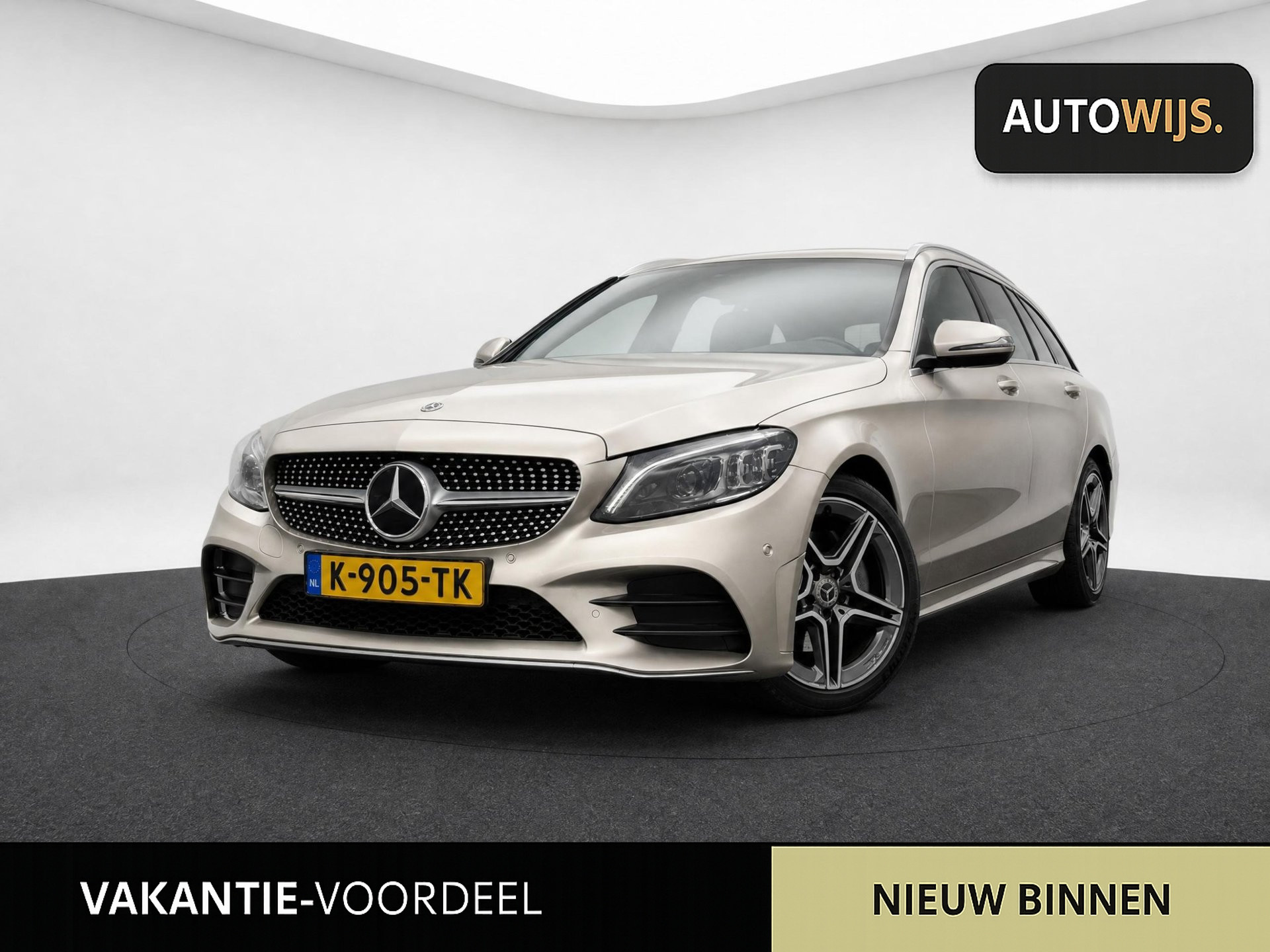 Mercedes-Benz C 200 200 Business Solution AMG|Facelift|Digidash|Led|Camera 2018 - voorkant
