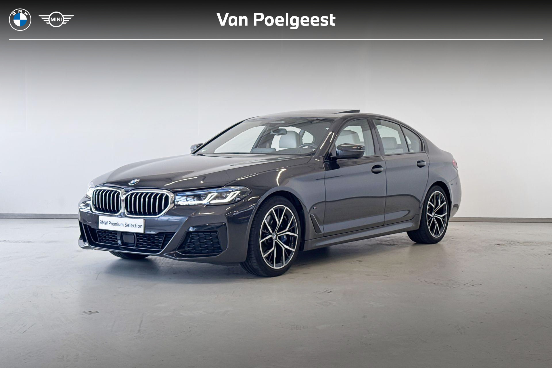 BMW 530i 530i Executive Edition High Executive M Sportpakke 2021 - voorkant