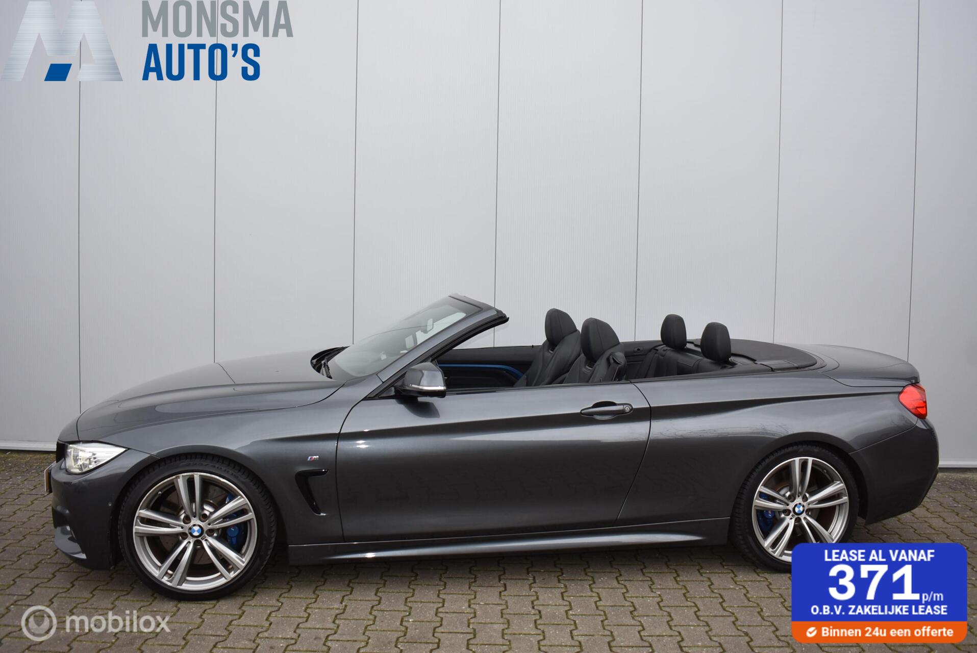 BMW 4-serie Cabrio 435i M Sport 2014 - voorkant