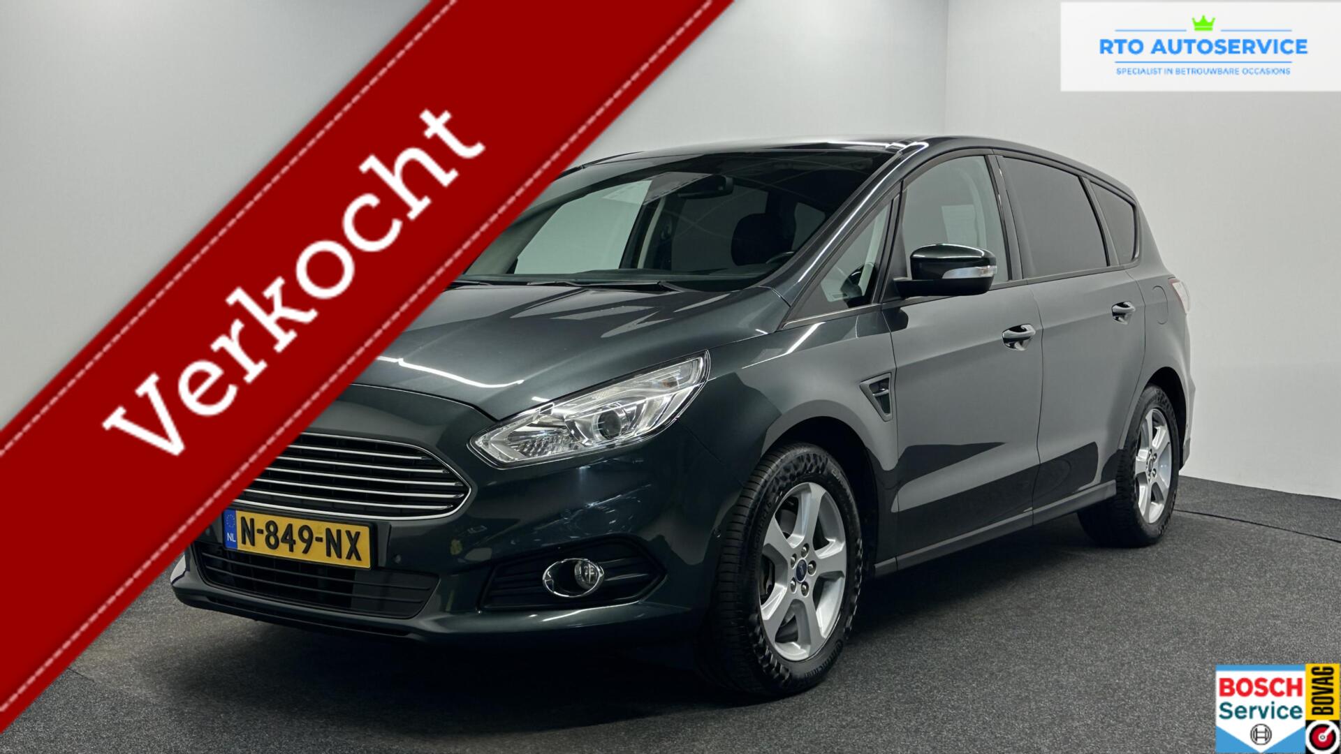 Ford S-max 1.5 Trend NAVIGATIE CRUISE LM ECC 98000 KM. 2016 - voorkant