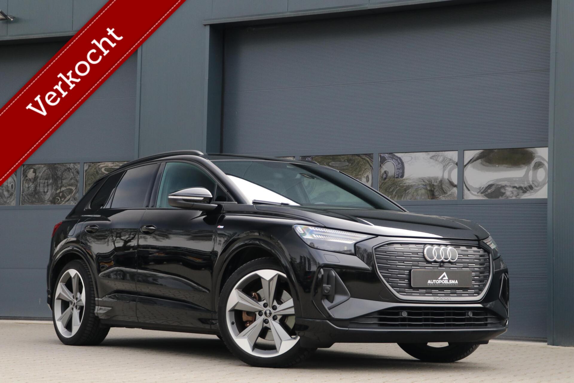Audi Q4 E-tron 40 Launch edition S Competition 77 kWh 2022 - voorkant