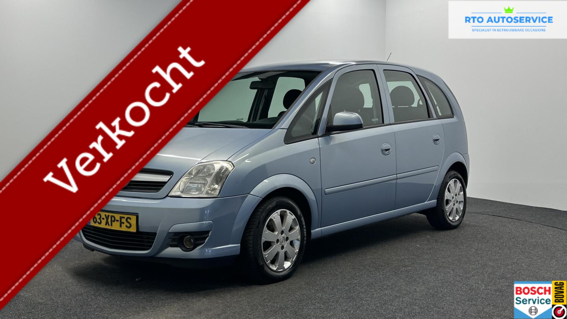 Opel Meriva-a 1.6-16V Temptation AIRCO TREKHAAK CRUISE. 2007 - voorkant