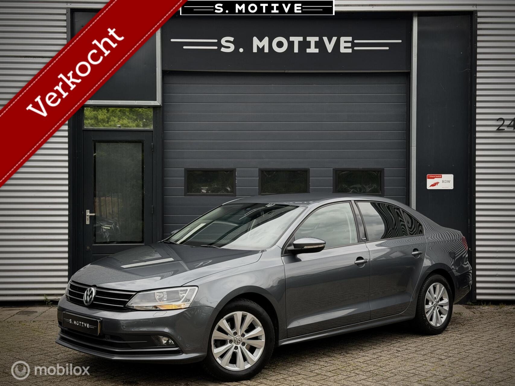 Volkswagen Jetta 1.4 TSI Highline ALLSTAR Stoelvwr, Cruise, 2016 - voorkant