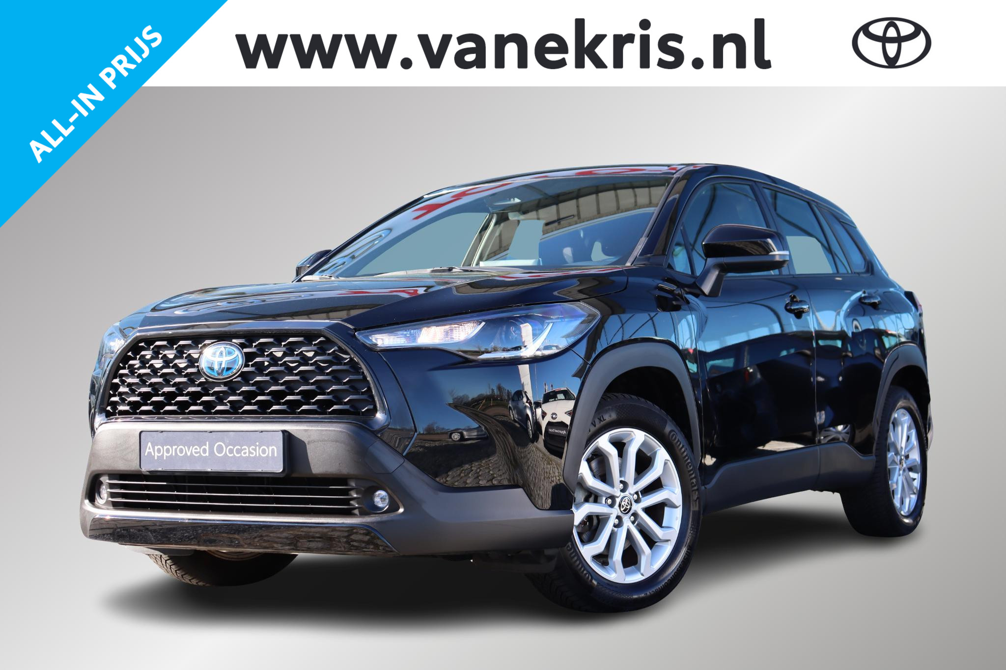 Toyota Corolla Cross 2.0 High Power Hybrid Active Apple carplay 2023 - voorkant