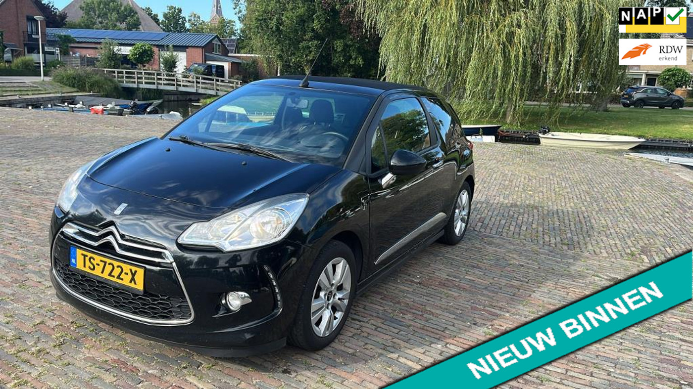 Citroen Ds3 Cabrio 1.2 PureTech So Chic 2013 - voorkant