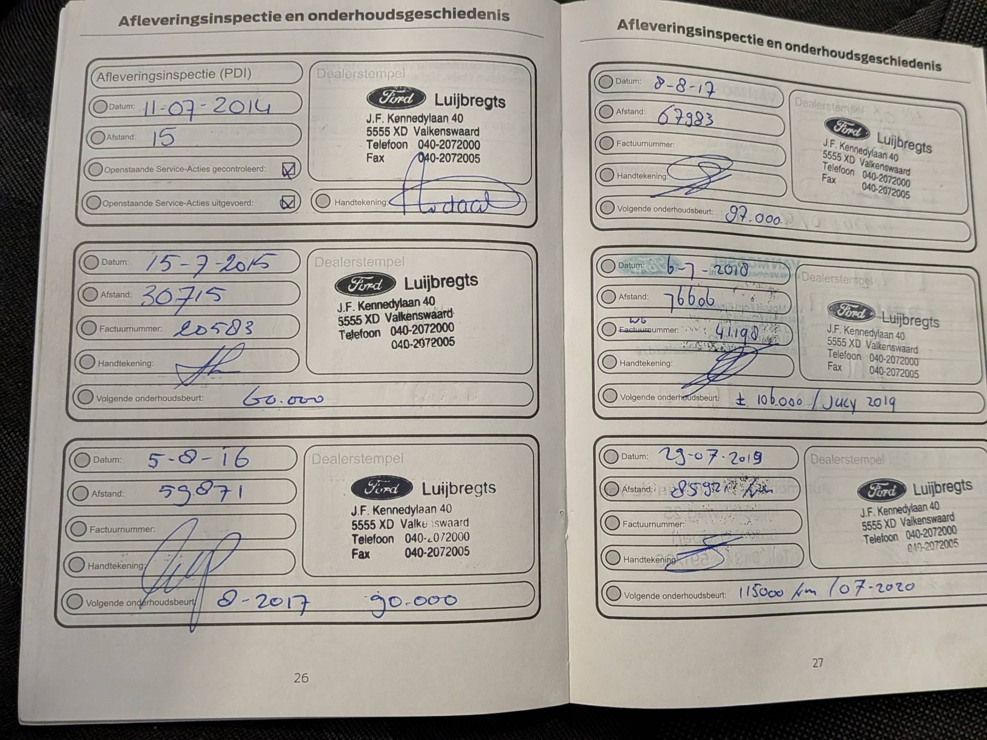 Foto van Ford Transit Connect