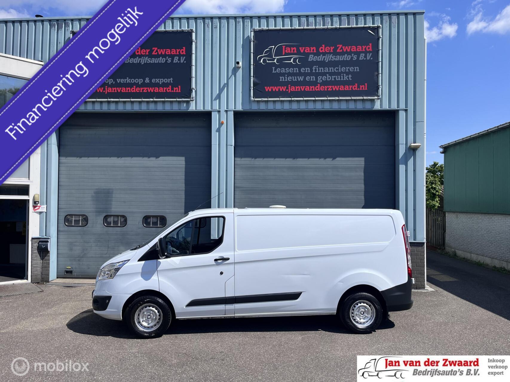 Ford Transit Custom 290 2.0 TDCI Lange uitvoering Ambiente 3 zitplaatsen 2017 - voorkant